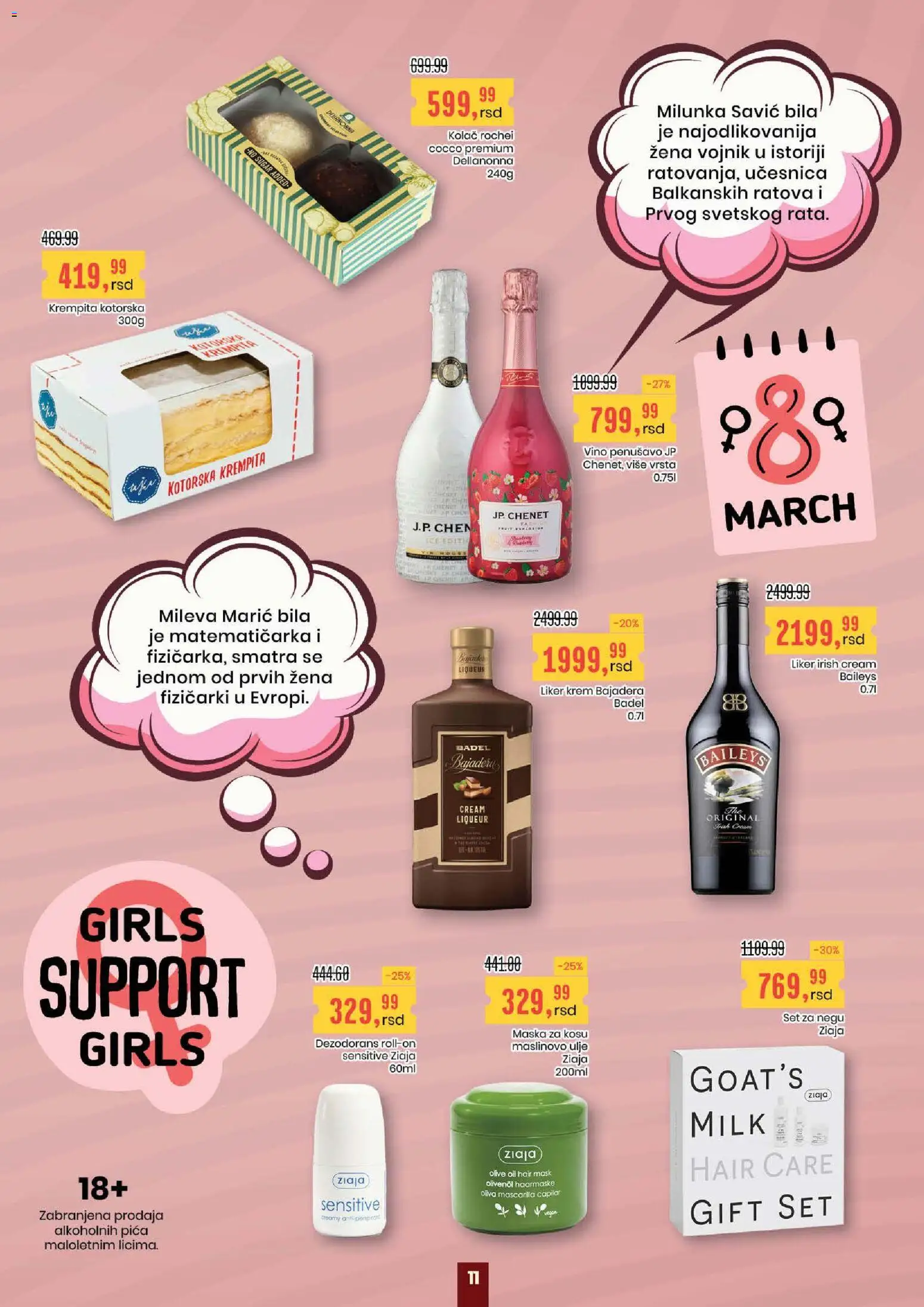 Aroma Market katalog - važi od 05.03.2026 | Strana: 11 | Proizvode: Liker, Maska za kosu, Ulje, Maslinovo ulje