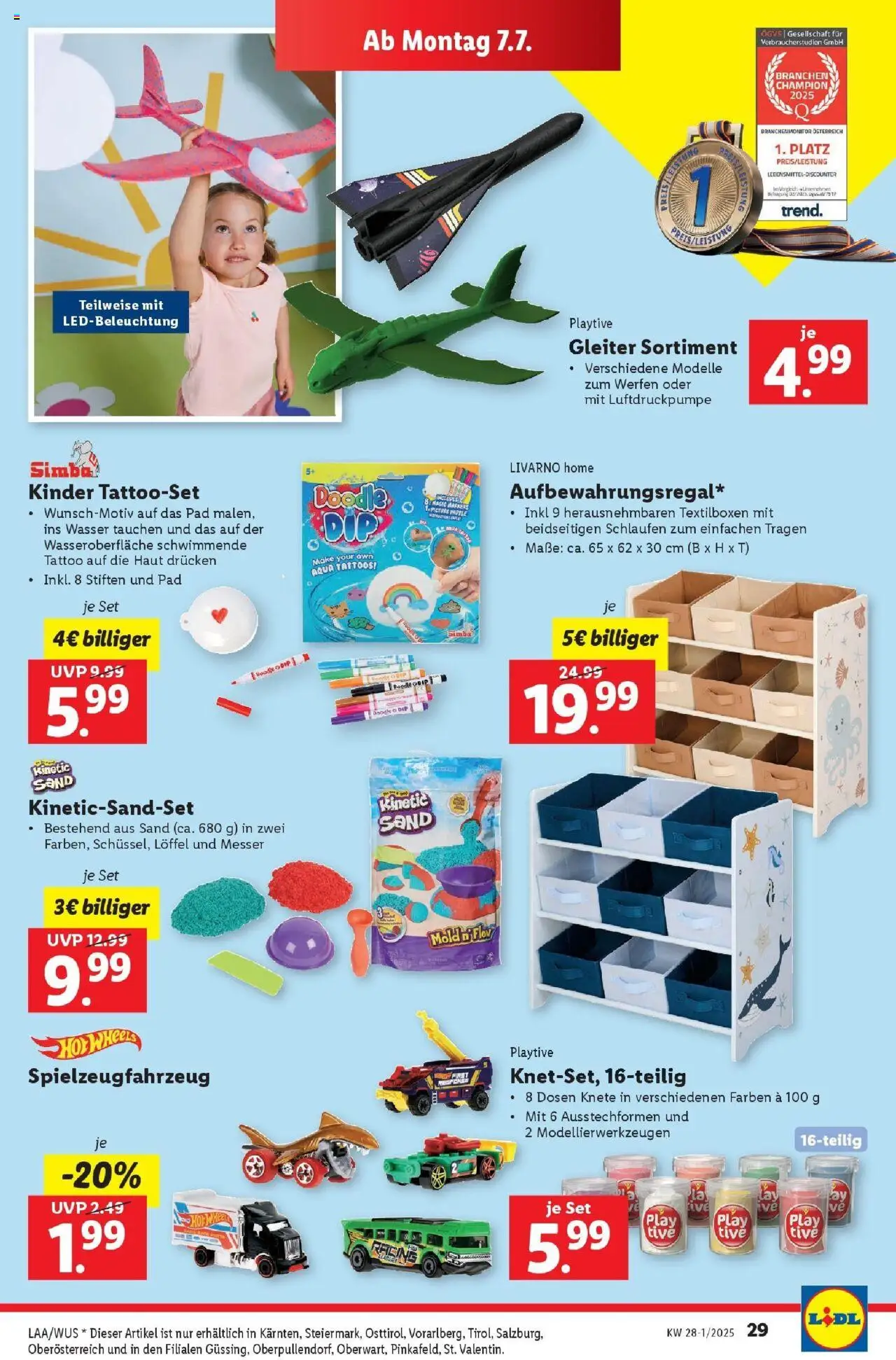Lidl Flugblatt - Salzburg, Dornbirn, Jenbach gültig ab 02.07.2025 | Seite: 33 | Produkte: Wasser