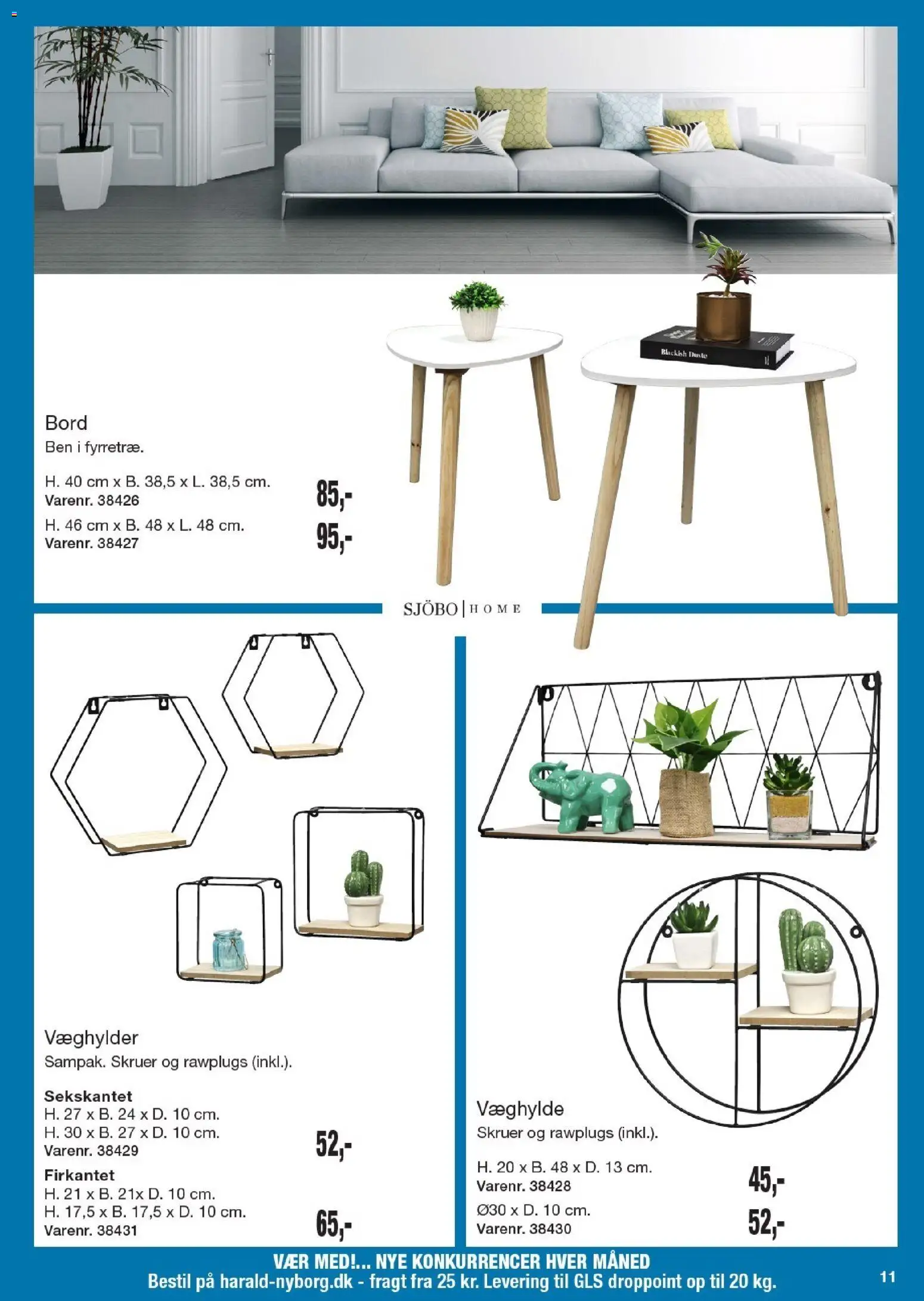 Harald Nyborg tilbudsavis – gyldig fra 15.01.2026 | Side: 61 | Produkter: Bord