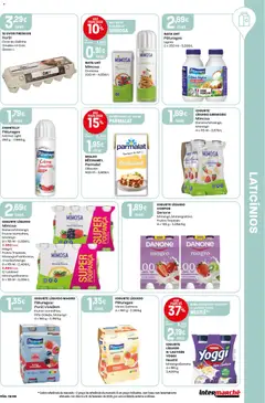 Pré-visualização Intermarché folheto válido de 26.03.2026 | Página: 19 | Produtos: Iogurte, Nata, Natas, Iogurte liquido