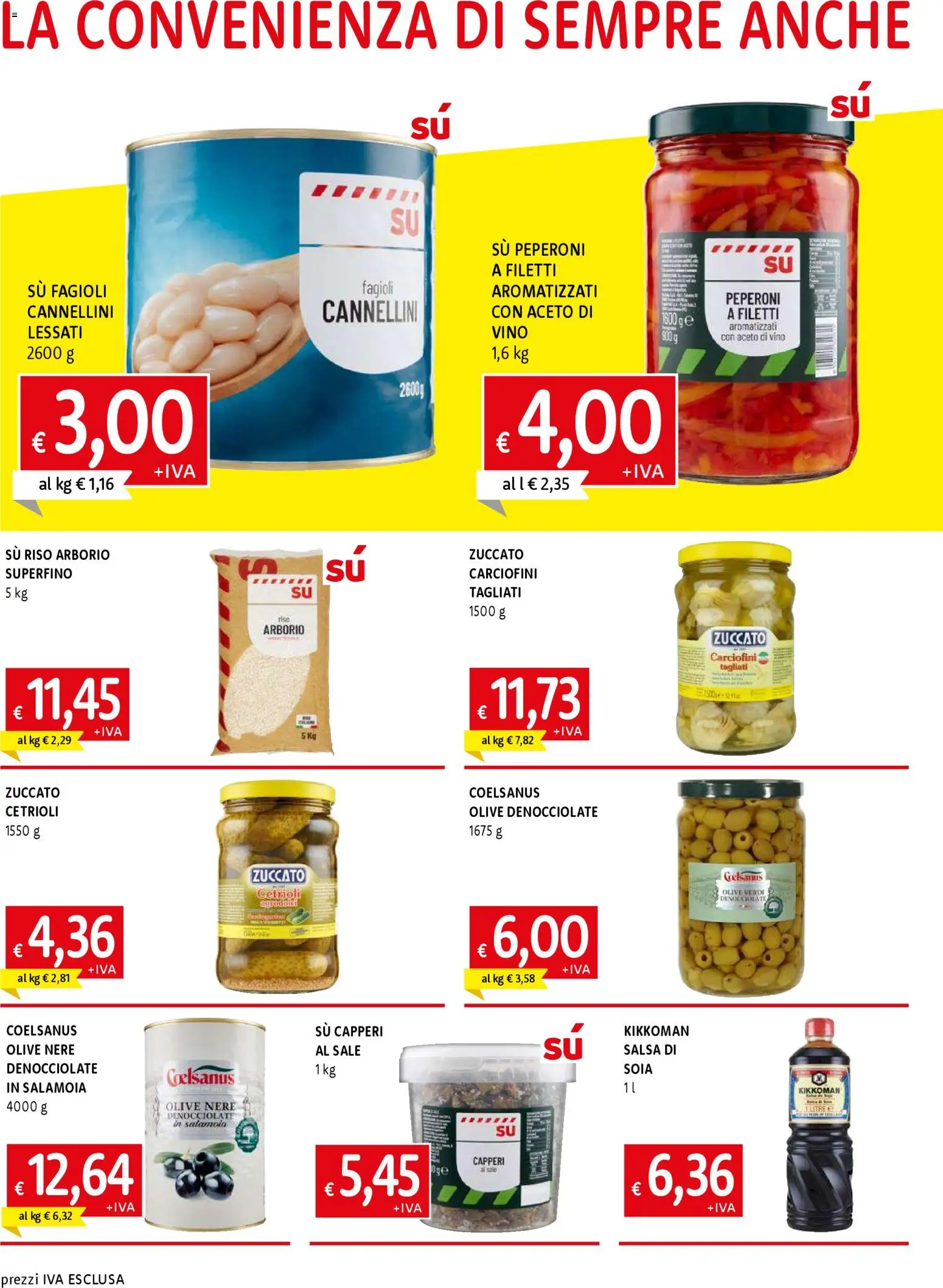 Volantino Galassia del 13.11.2025 | Pagina: 4 | Prodotti: Peperoni, Cetrioli, Fagioli, Olive