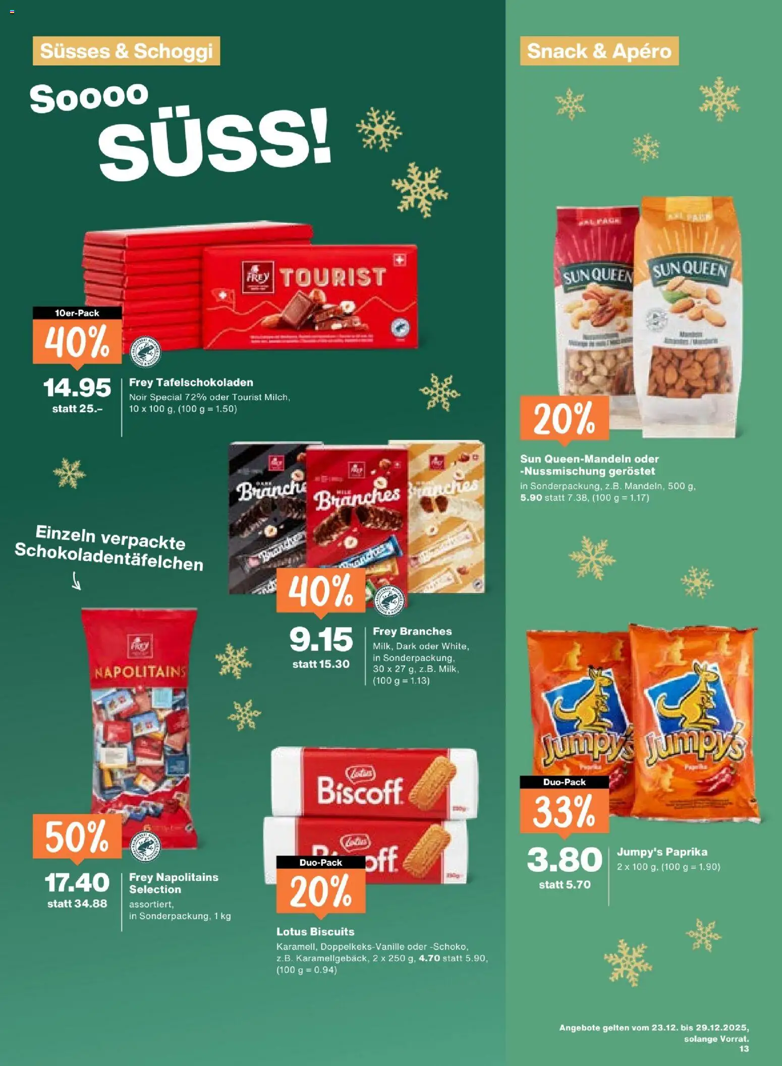 Migros Aktionen – gültig ab 23.12.2025 | Seite: 13 | Produkte: Chips