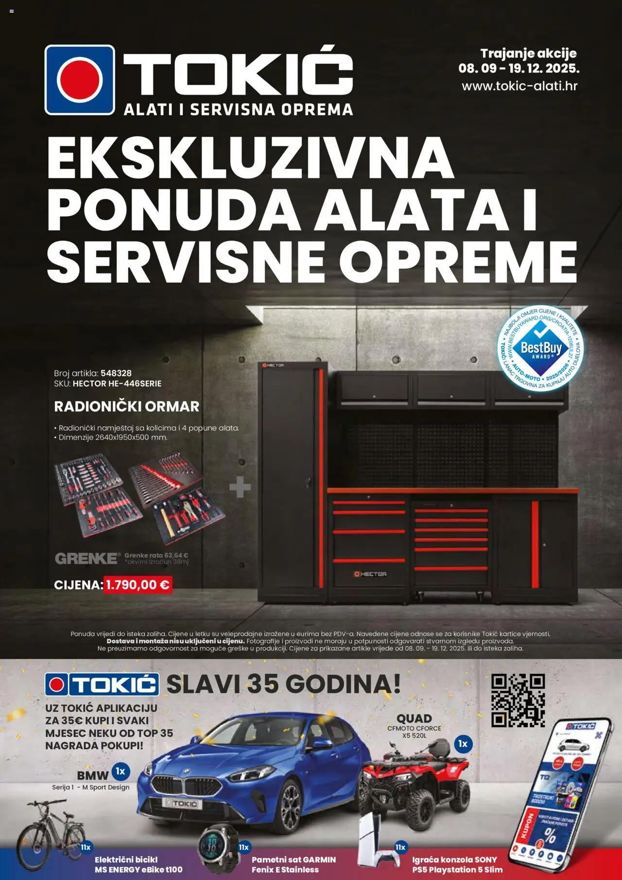 Tokić katalog | vrijedi od 08.09.2025 | Stranica: 1 | Proizvodi: Bicikl, Pametni sat, Igraća konzola, Playstation