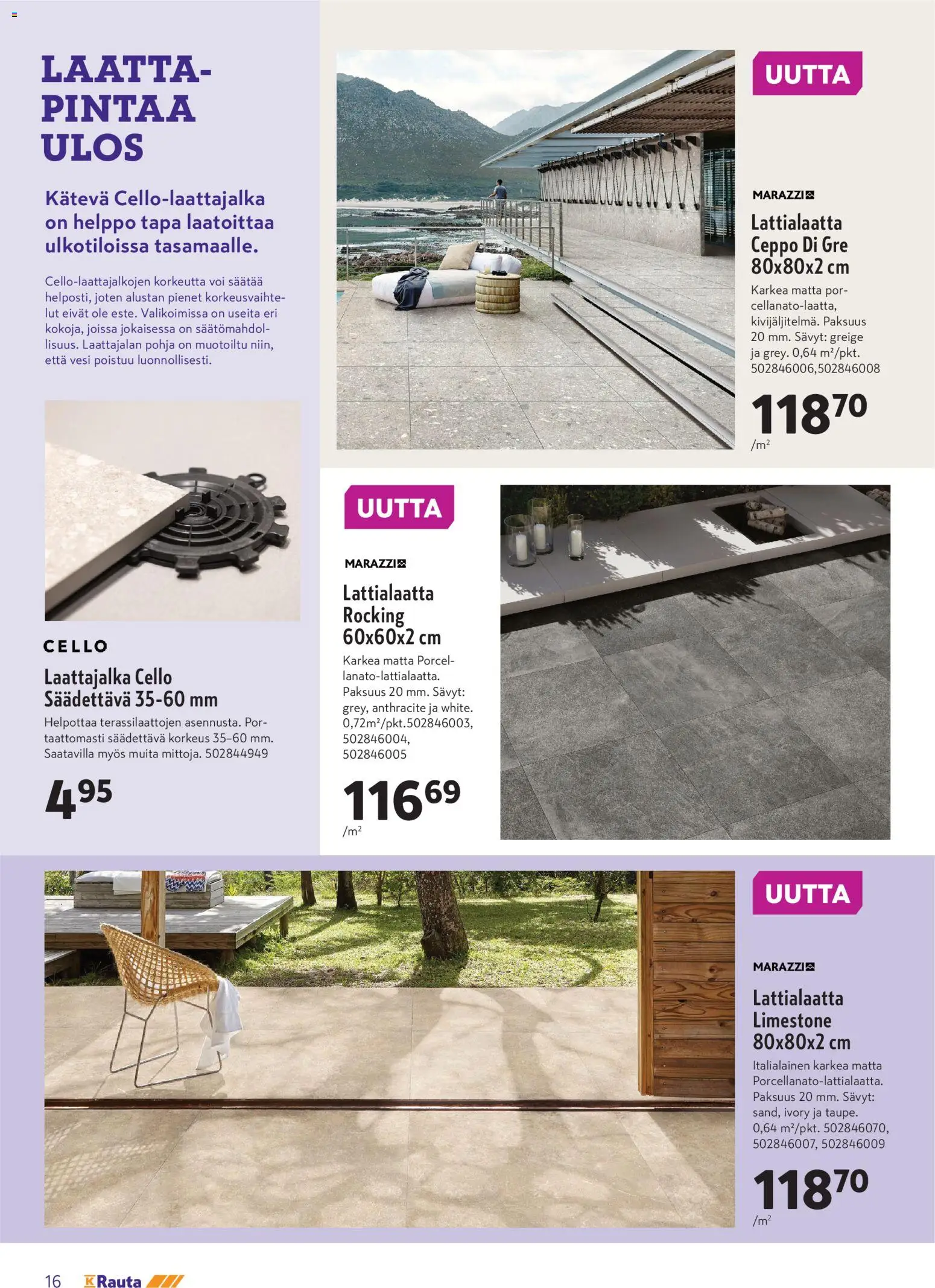 K-Rauta tarjoukset – voimassa 15.04.2026 alkaen | Sivu: 16 | Tuotteet: Voi