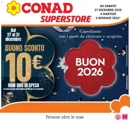 Anteprima del volantino Conad Parma catalogo valido a partire dal 27.12.2025