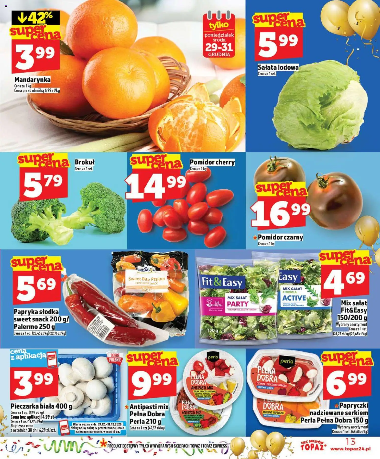 Topaz Gazetka od 27.12.2025 | Strona: 13