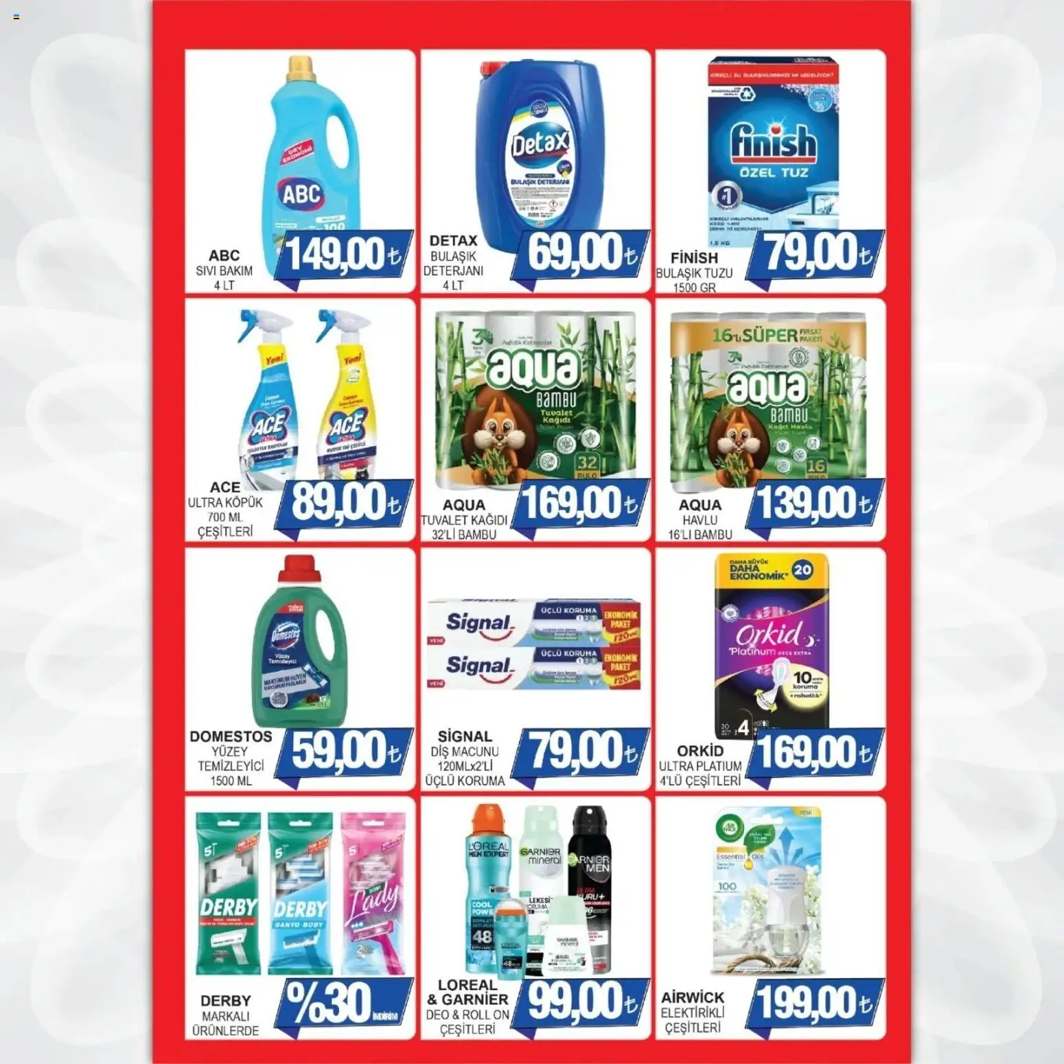 Furpa Katalog - 12.12.2025 tarihinden itibaren geçerlidir | Sayfa: 7 | Ürünler: Banyo, Diş macunu, Yüzey temizleyici, Tuz
