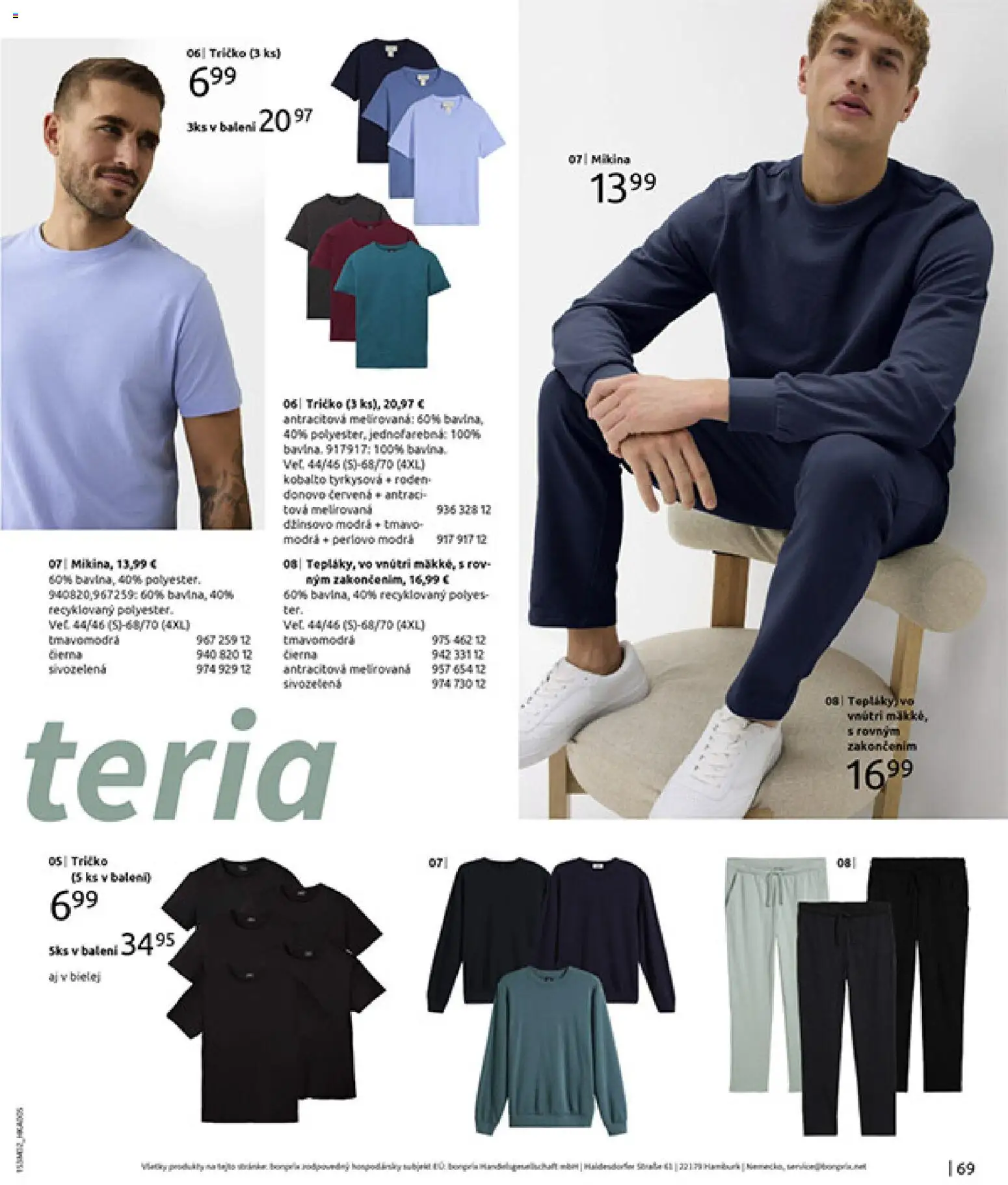 Nové Bonprix akcie – leták je platný od 20.02.2026 | Strana: 71 | Produkty: Tričko, Mikina