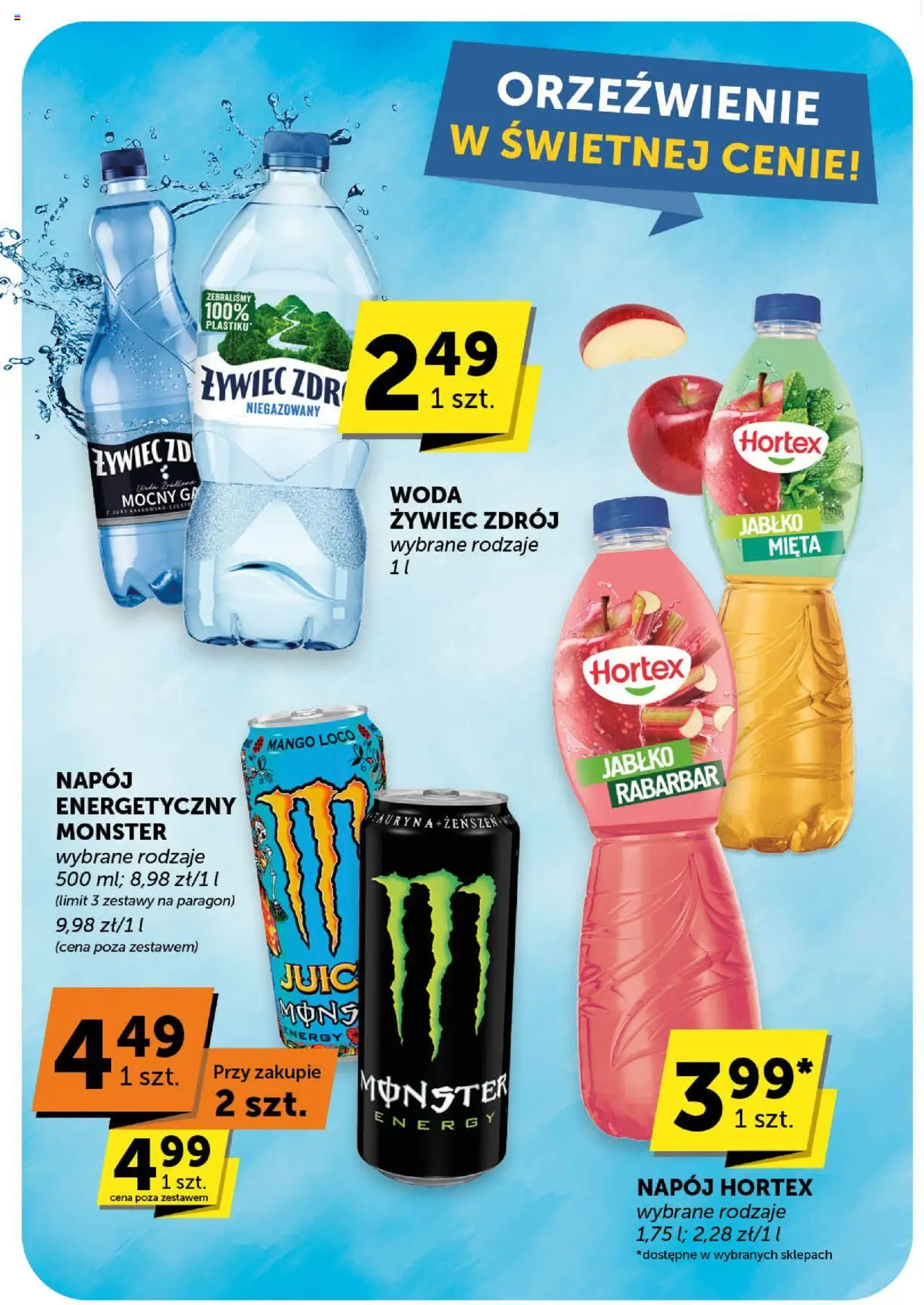 Euro Sklep Gazetka - Market od 16.10.2025 | Strona: 32 | Produkty: Mango, Mięta, Woda