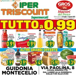 Anteprima del volantino Ipertriscount Guidonia Montecelio catalogo valido a partire dal 25.07.2025