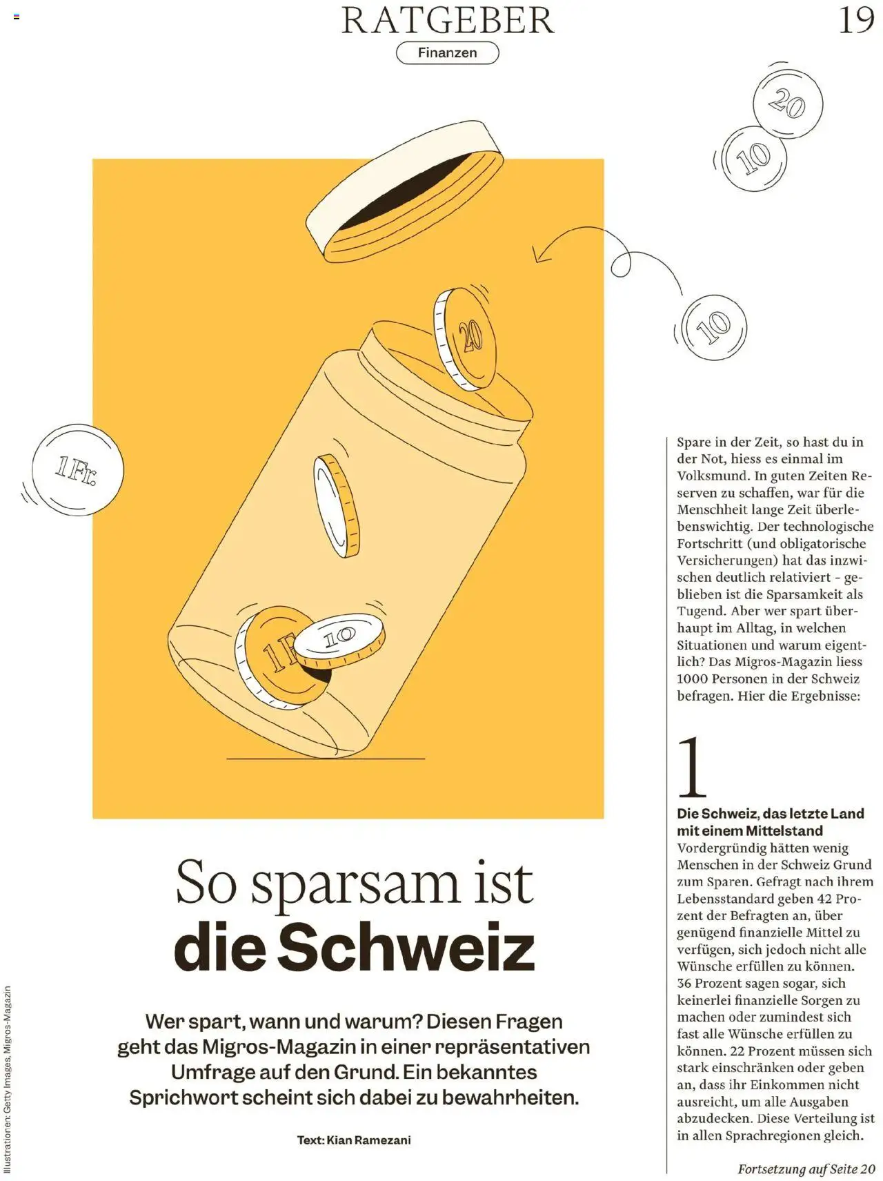 Migros - Magazin ab 25.08.2025 | Seite: 19