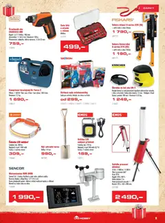 Náhled letáku Uni Hobby leták od 27.11.2025 | Strana: 9 | Produkty: Kärcher, Sekera, Kompresor, LED