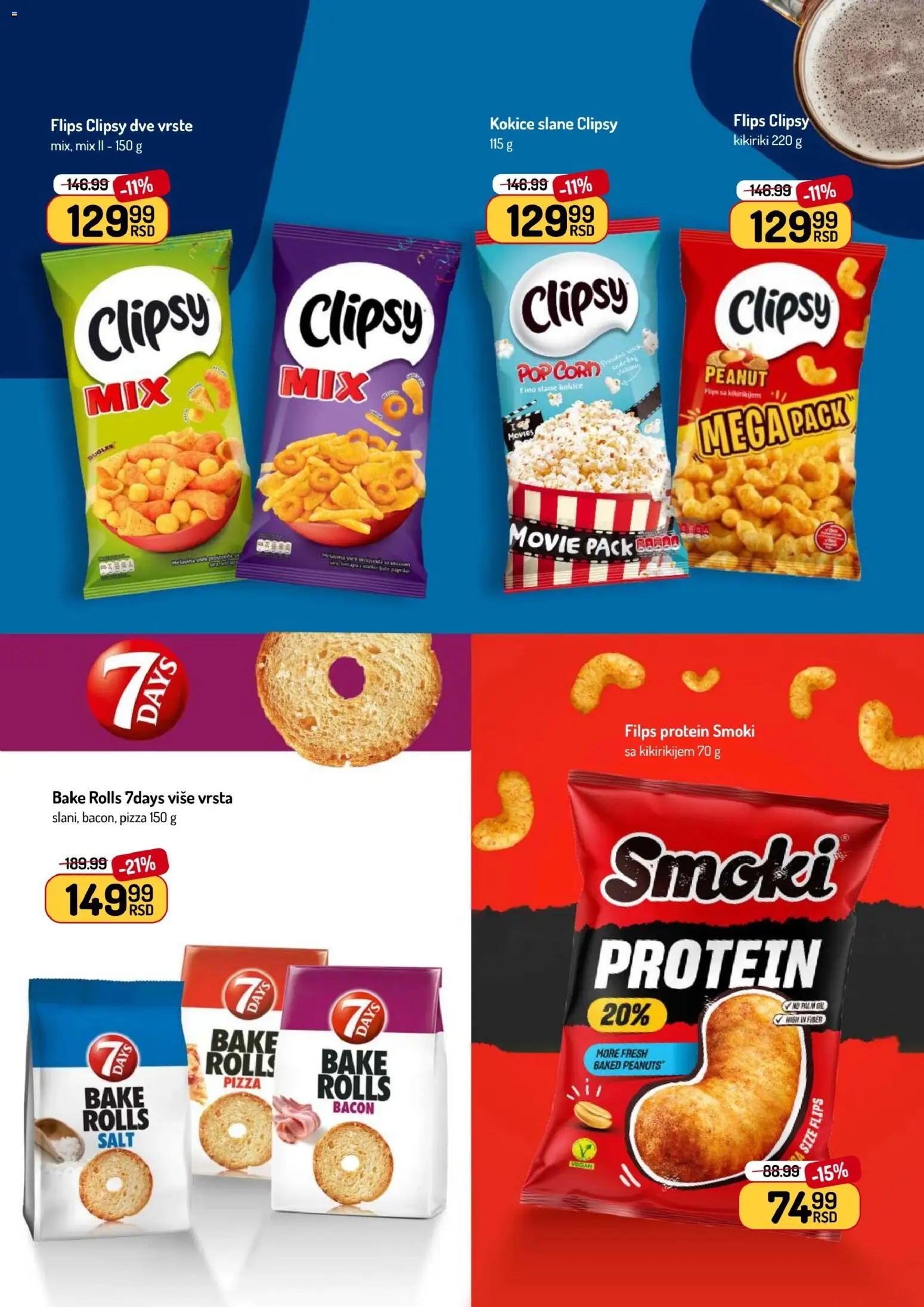Aman katalog - važi od 19.01.2026 | Strana: 31 | Proizvode: Protein, Smoki, 7days, Kikiriki