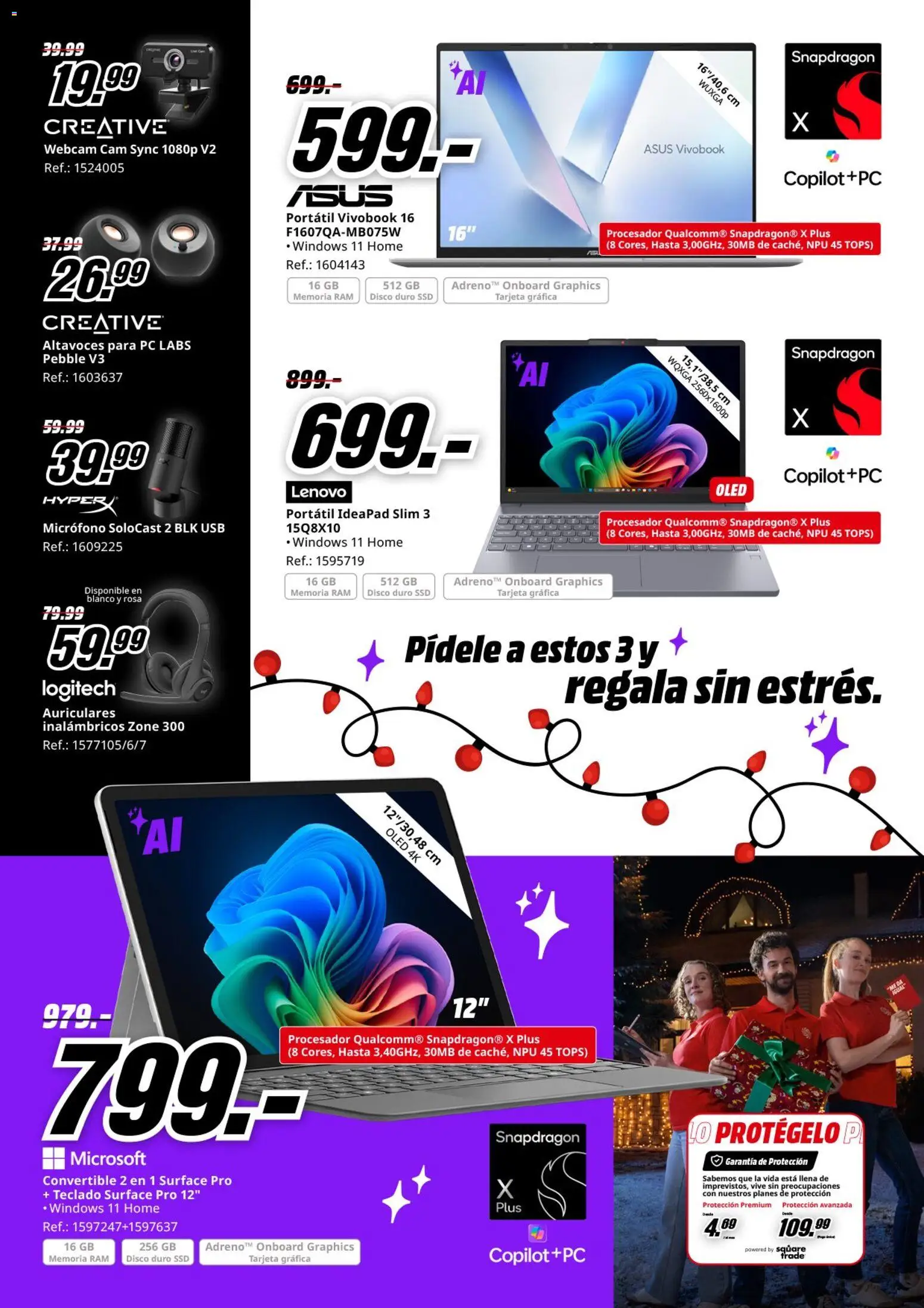 Media Markt folleto │ válido desde el 26.12.2025 | Página: 9 | Productos: Altavoces, PC, Teclado, USB