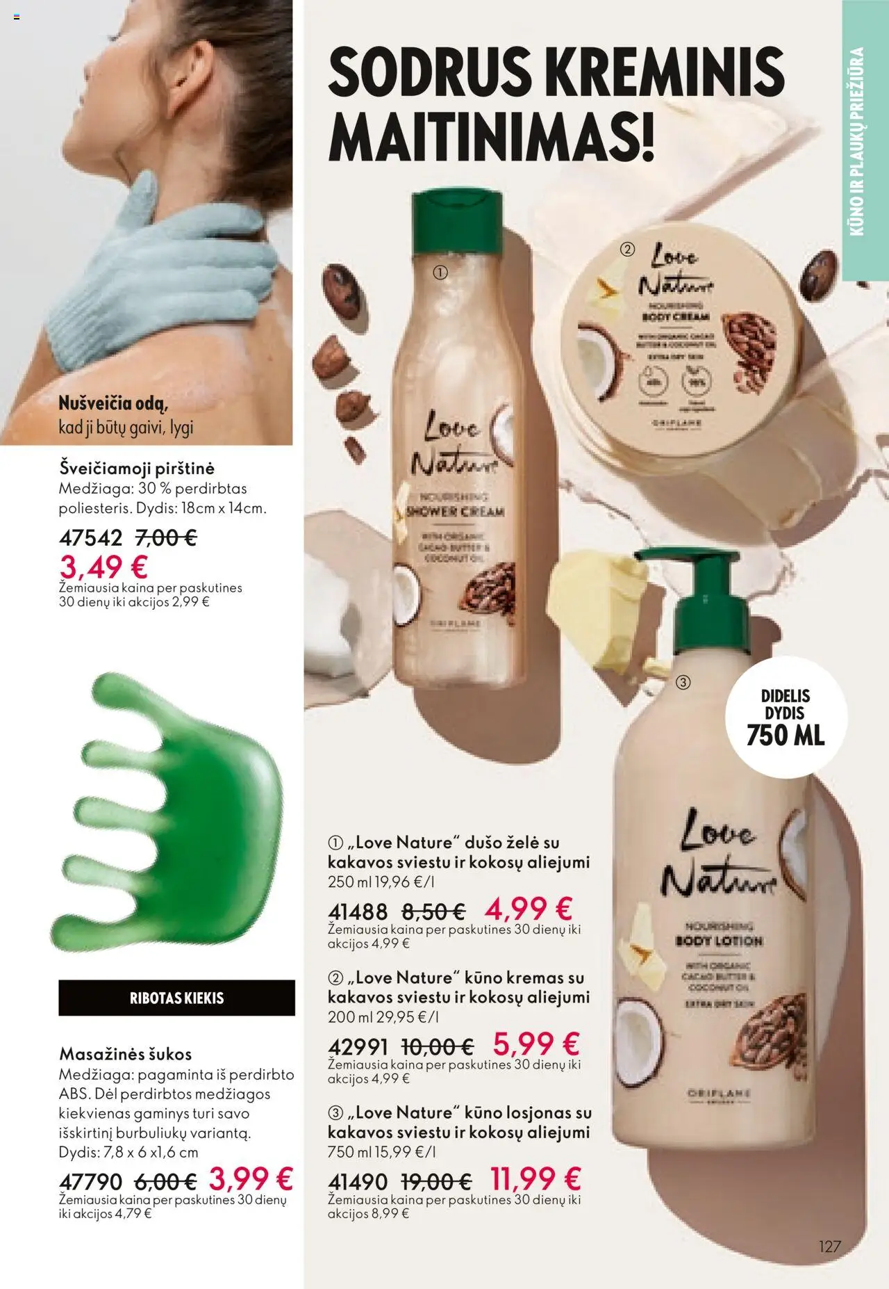 Oriflame akcijos nuo 08.10.2025 | Puslapis: 127 | Prekių: Kremas, Kūno kremas, Dušo želė