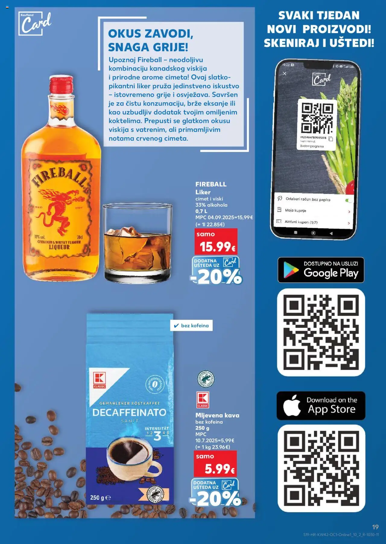 Kaufland katalog | vrijedi od 15.10.2025 | Stranica: 19 | Proizvodi: Mljevena kava, Kava, Whisky, Viski