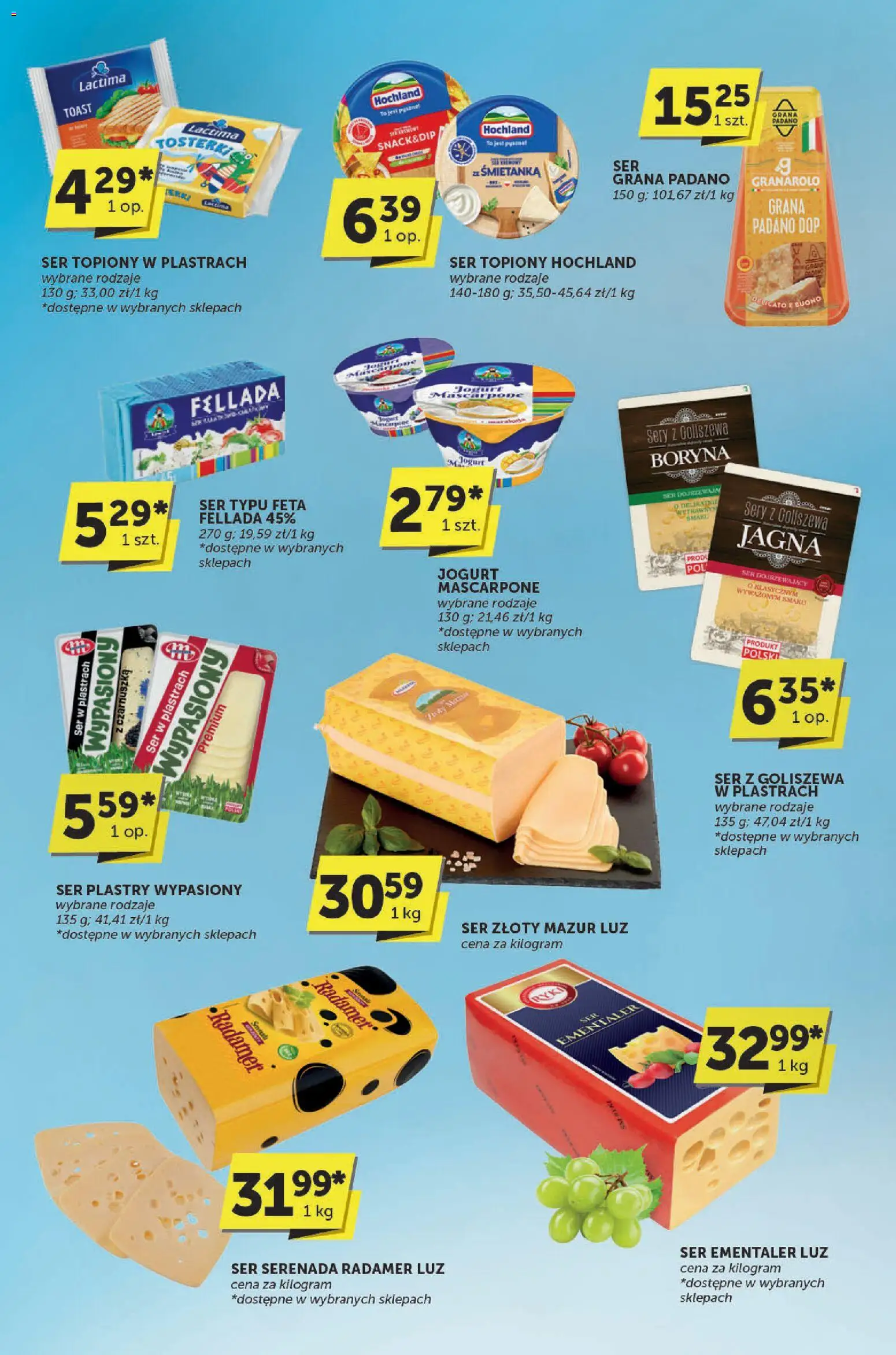 Euro Sklep Gazetka - Katalog od 30.10.2025 | Strona: 4 | Produkty: Ser topiony, Grana padano, Czarnuszka, Mascarpone