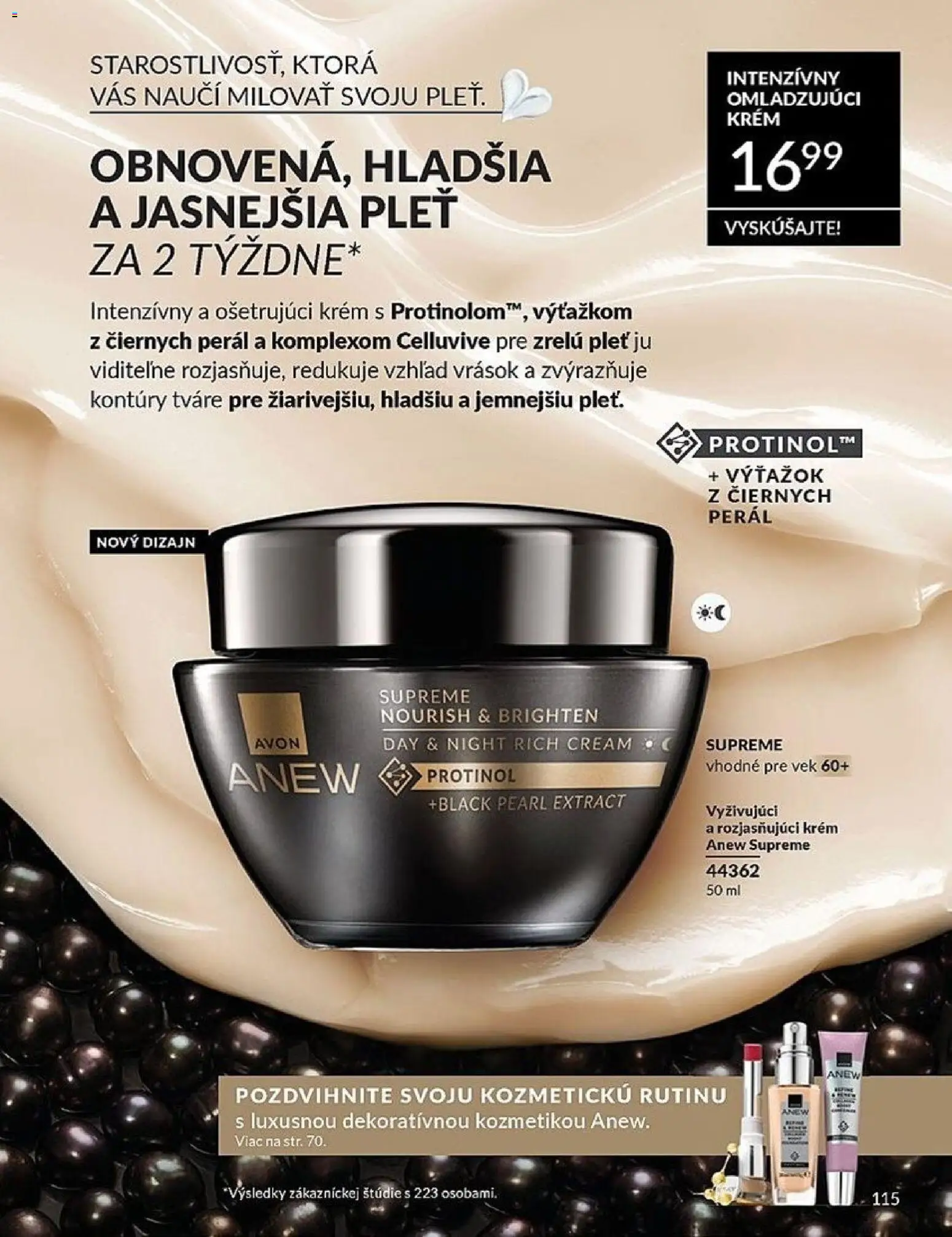 Nové Avon akcie – leták je platný od 01.02.2026 | Strana: 115 | Produkty: Krém