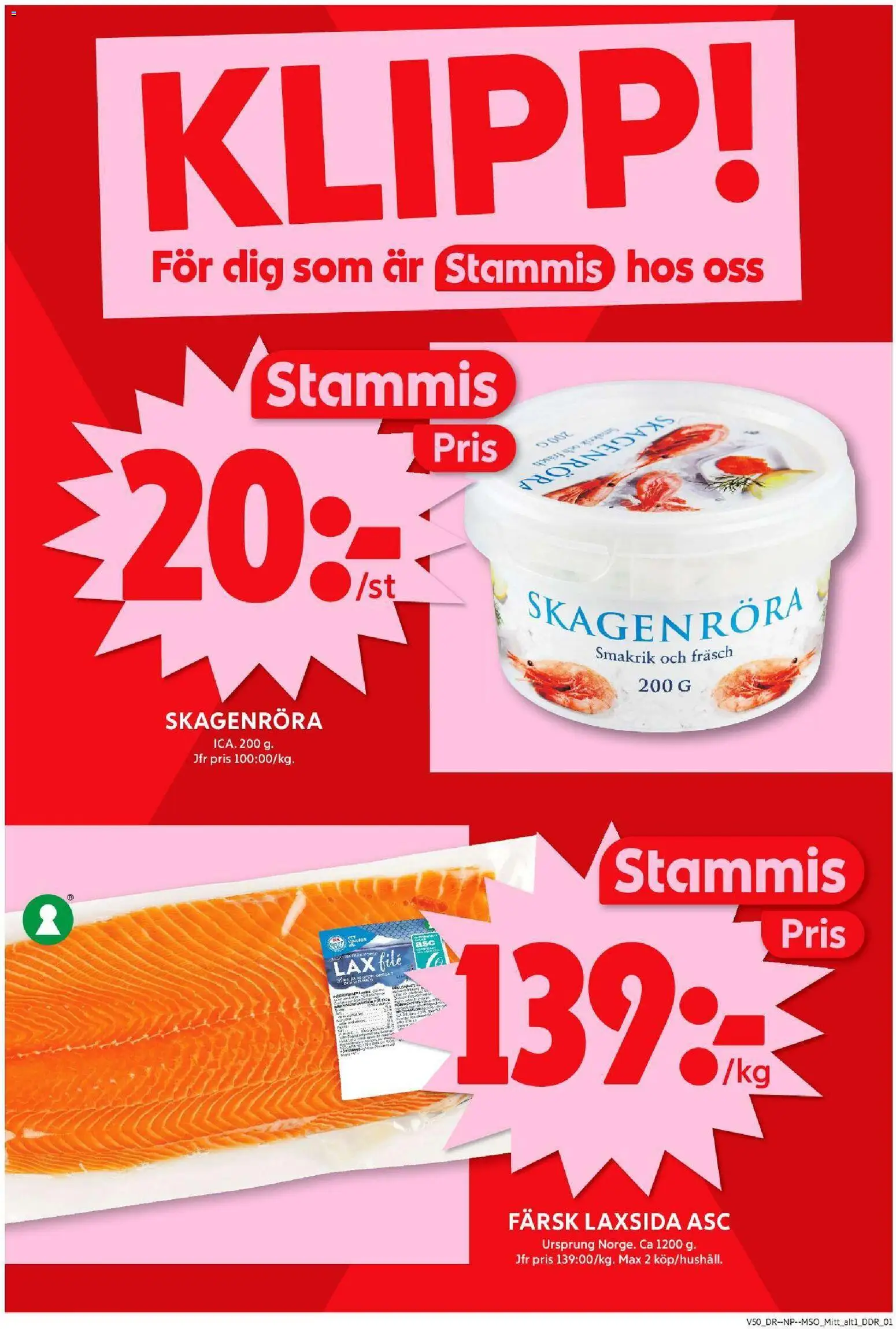 ICA Maxi reklamblad aktuell från 08.12.2025 | Sida: 2 | Produkter: Lax