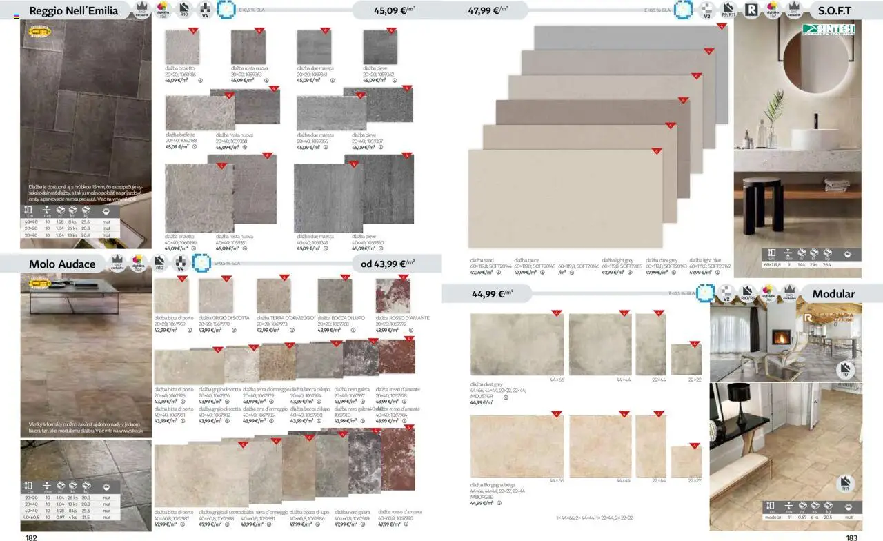 Nové Siko akcie – leták je platný od 01.09.2025 | Strana: 92 | Produkty: Dlažba