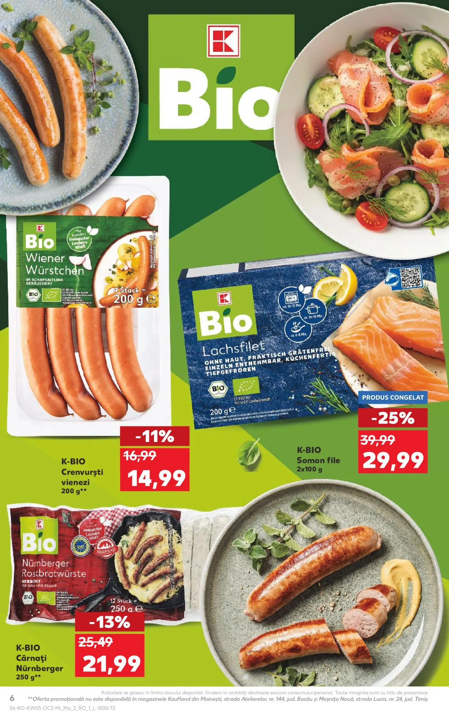 Noul catalog Kaufland – valabil de la 14.01.2026 | Pagină: 6 | Produse: Grill, Crenvurști, Cârnați