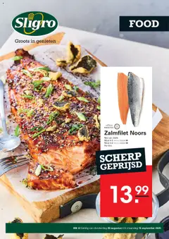 Sligro - Folder - Voorbeeld van een folder van Sligro, geldig van 28.08.2025