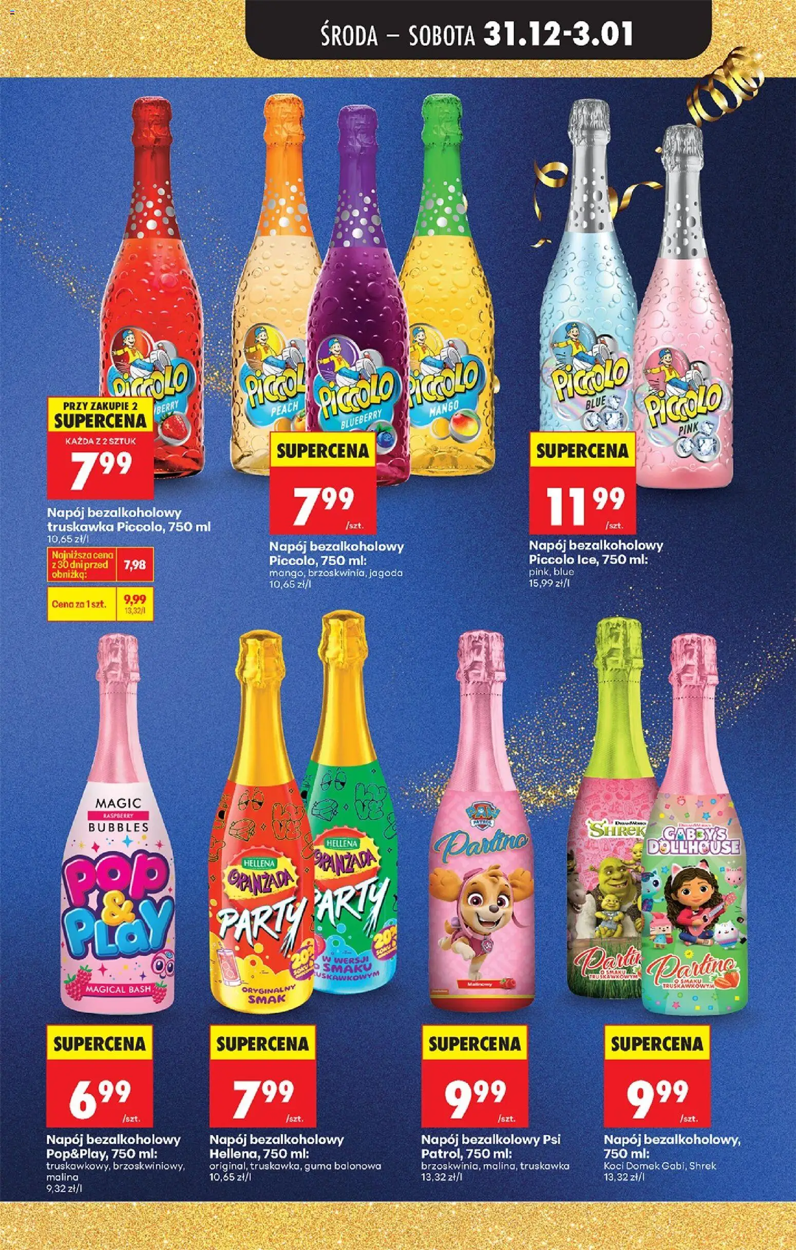 Biedronka gazetka - Oferta w tym tygodniu od 31.12.2025 | Strona: 17 | Produkty: Mango, Malina