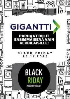 Gigantti-mainoslehti voimassa 04.11.2025 alkaen