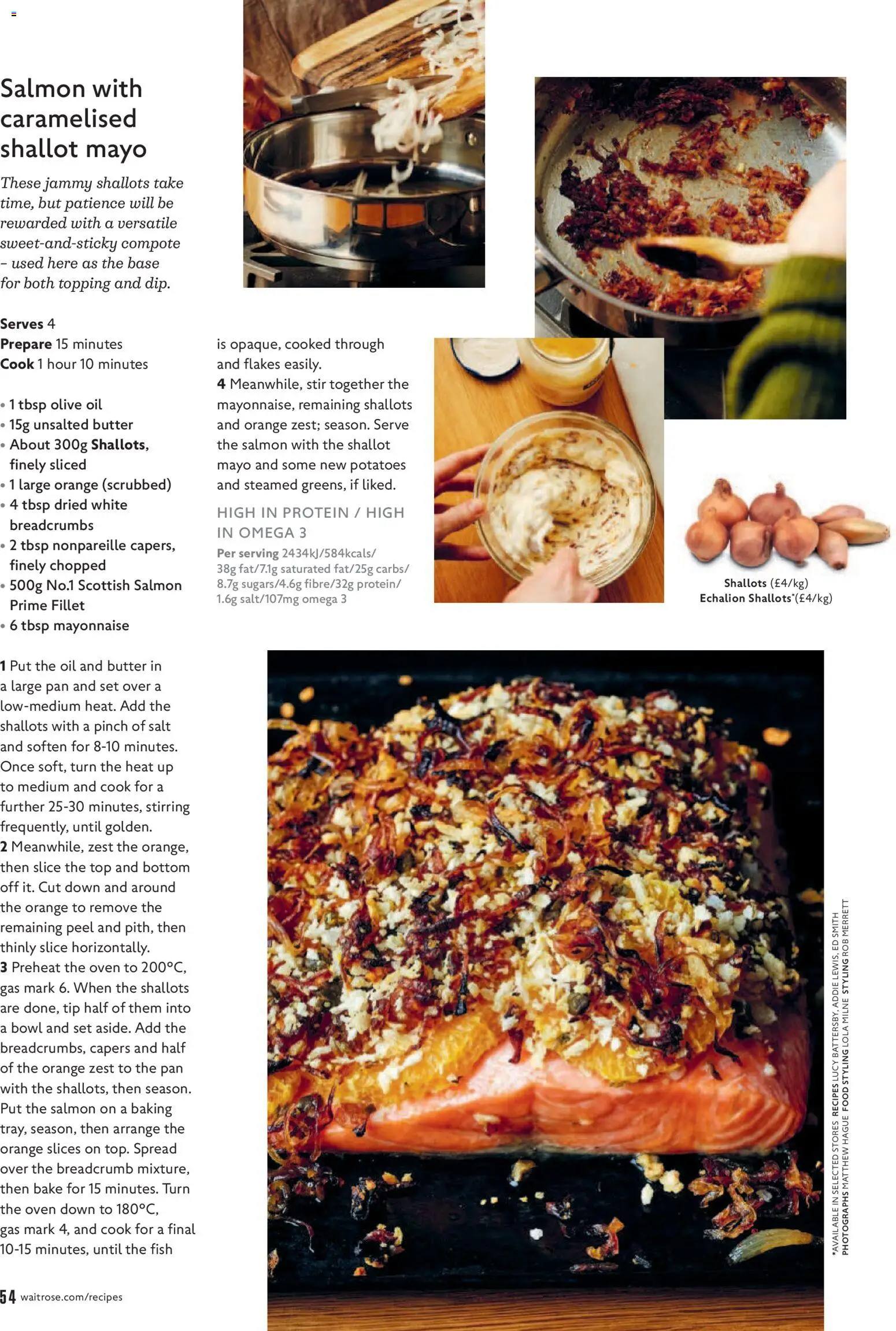 {H1} | Page: 54 | Products: Salmon, Olive oil, Potatoes, Orange