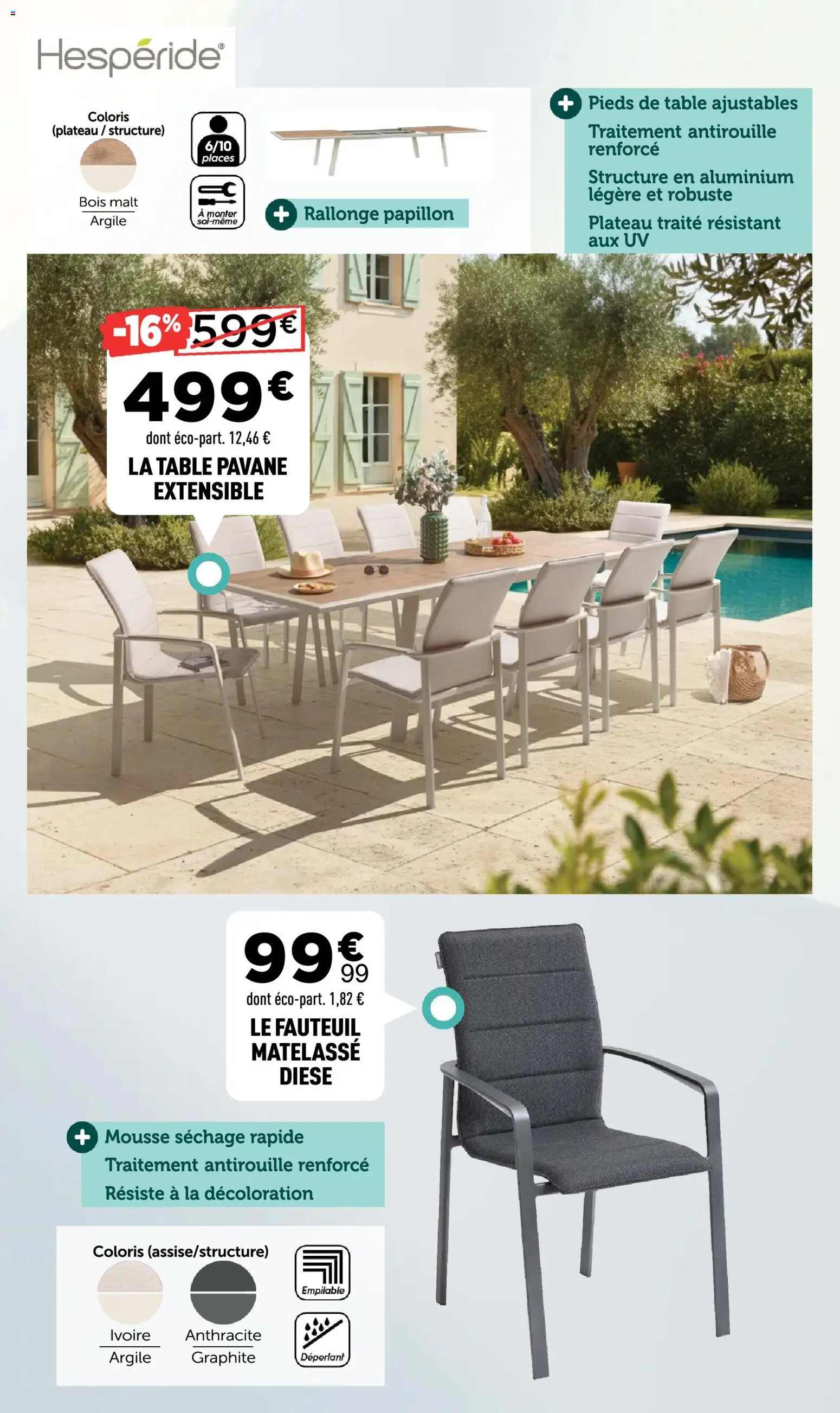 {H1} | Page: 10 | Produits: Plateau, Argile, Fauteuil, Table