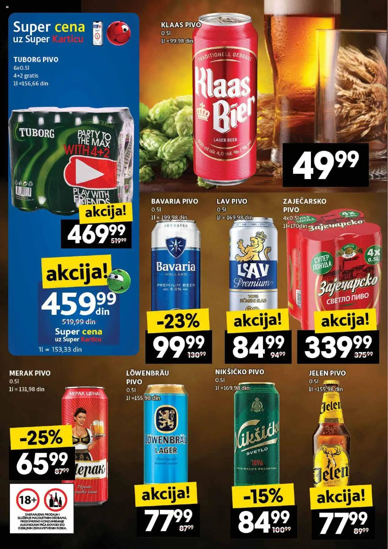 Idea katalog - važi od 16.10.2025 | Strana: 28 | Proizvode: Tuborg, Pica, Pivo