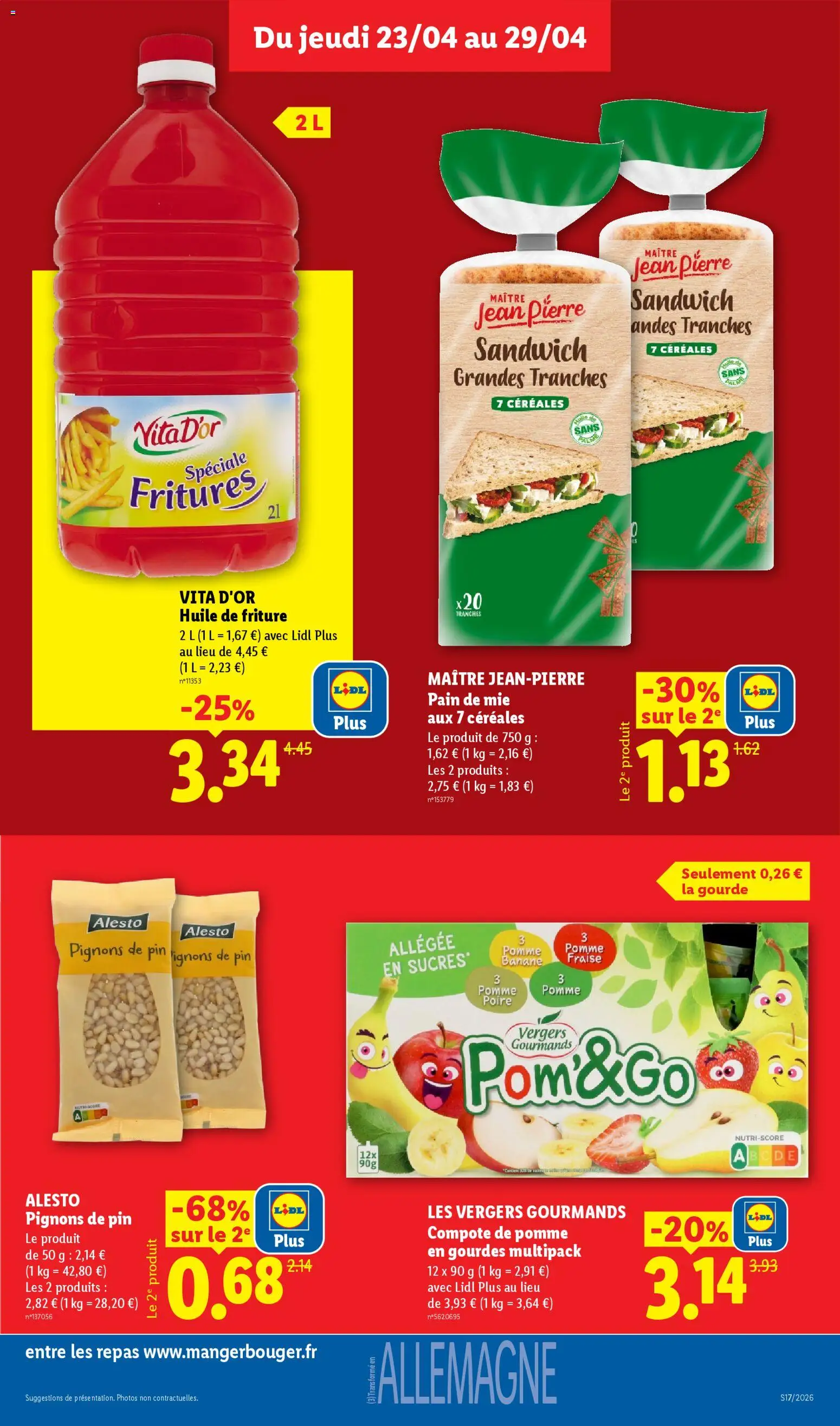 Les promos LIDL débarquent le 23/04/2026 ! 🤯💰 | France