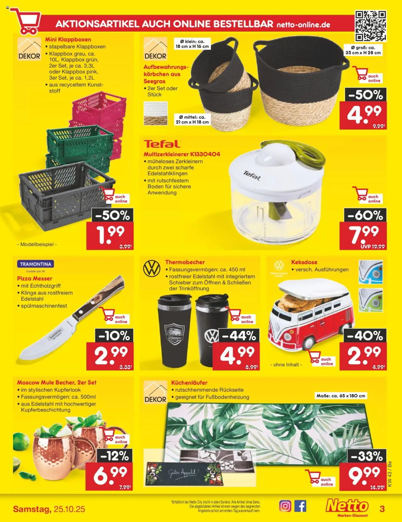 Netto Marken-Discount Prospekt 	 – gültig ab 20.10.2025 | Seite: 33 | Produkte: Pizza