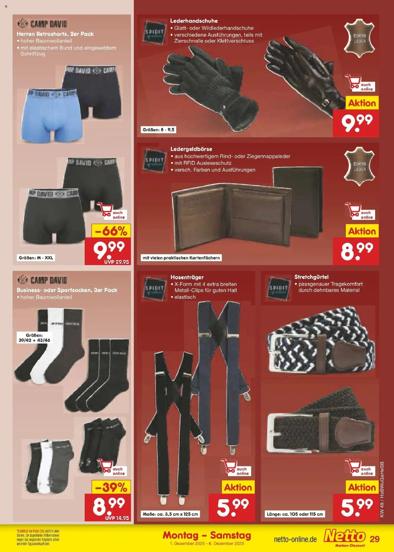 Netto Marken-Discount prospekt Hannover	 – gültig ab 30.11.2025 | Seite: 31