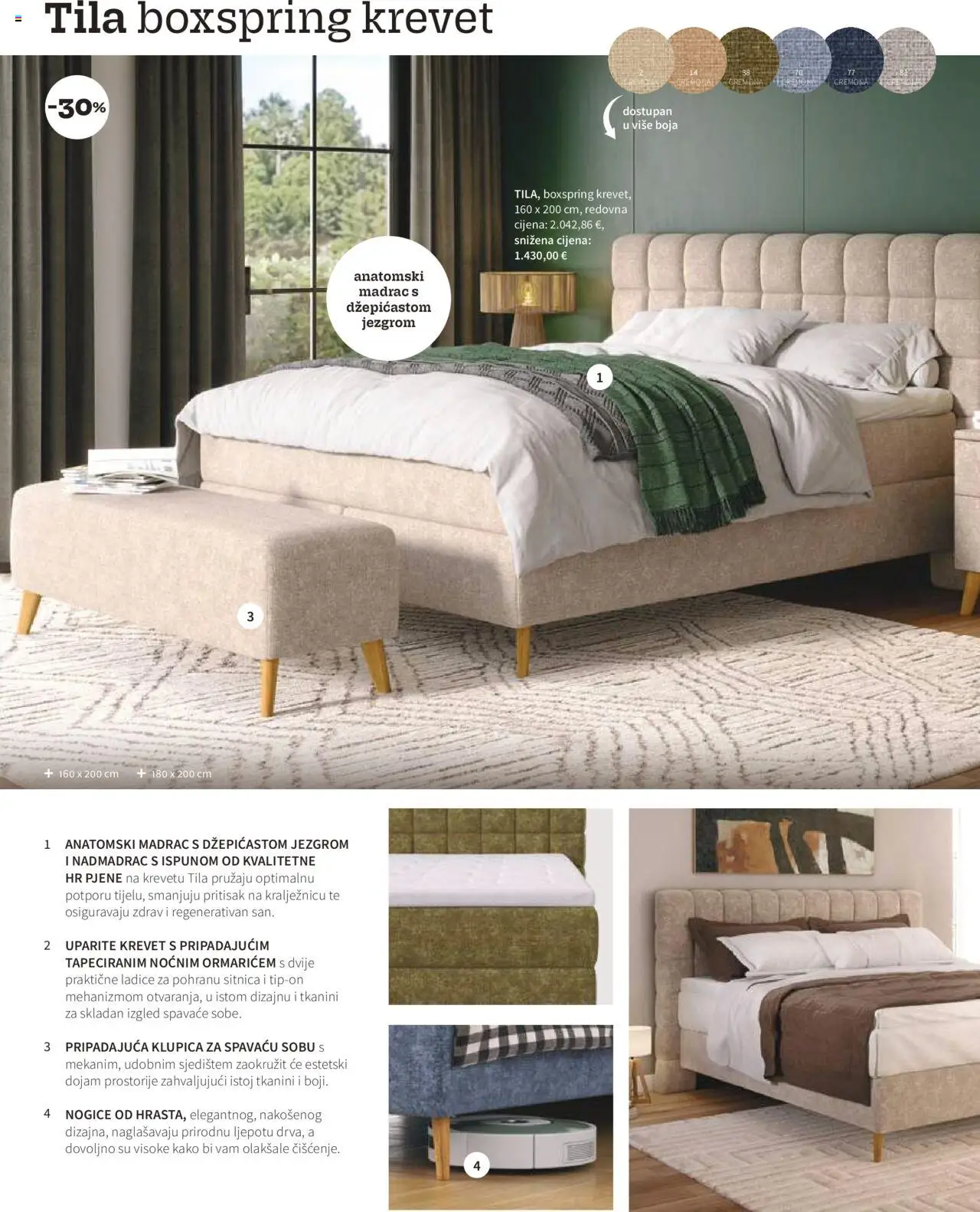 Prima katalog | vrijedi od 01.01.2025 | Stranica: 90 | Proizvodi: Krevet, Madrac, Ladice, Nadmadrac