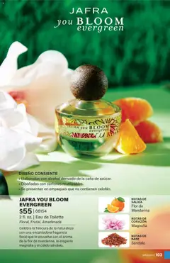Vista previa JAFRA folleto válido desde el 01.08.2025 | Página: 103 | Productos: Fragancia, Eau de toilette, Té