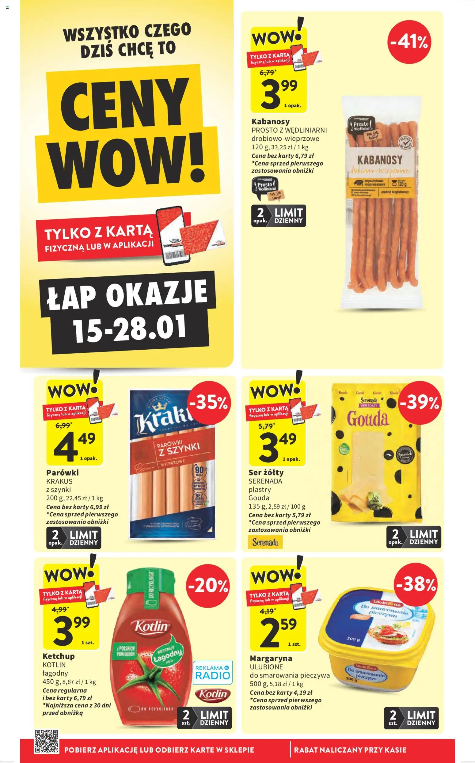 Intermarche Gazetka od 22.01.2026 | Strona: 8 | Produkty: Ketchup, Mięso, Parówki z szynki, Ser