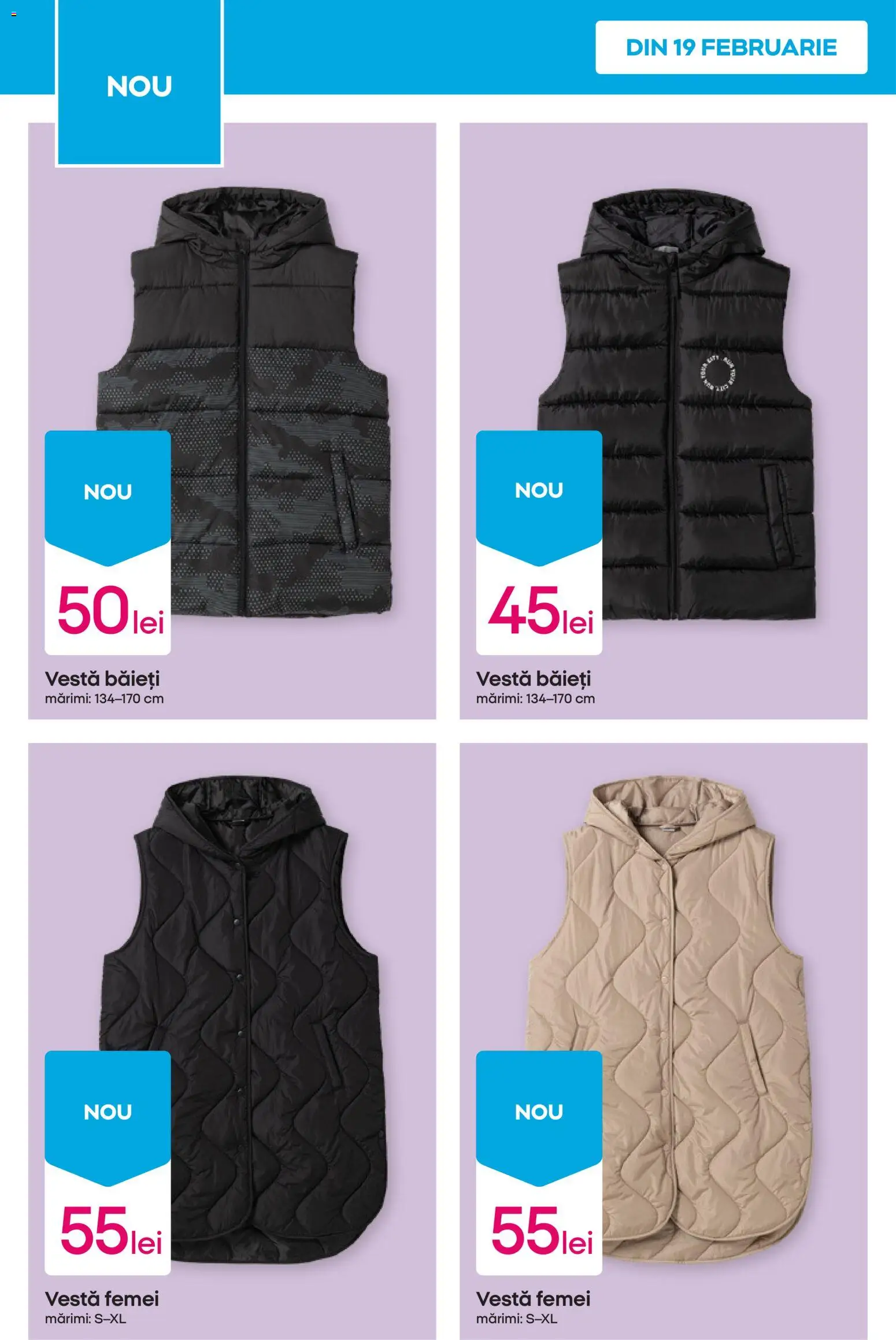 Noul catalog Pepco – valabil de la 26.02.2026 | Pagină: 12 | Produse: Vestă