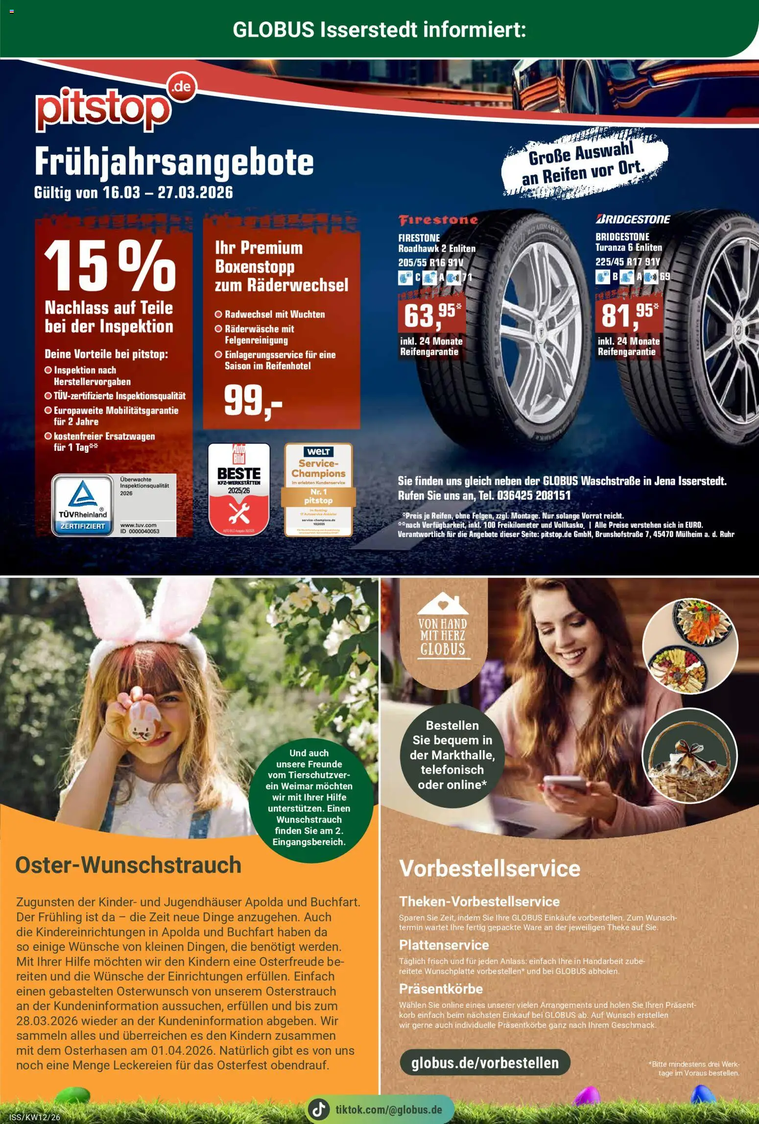 Globus Prospekt 	 – gültig ab 16.03.2026 | Seite: 30 | Produkte: Theke, Korb