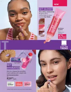 Avon specials catalogue – valid from 01.04.2026 | Page: 93 | Products: Gloss, Lip gloss, Sugar, Lip balm
