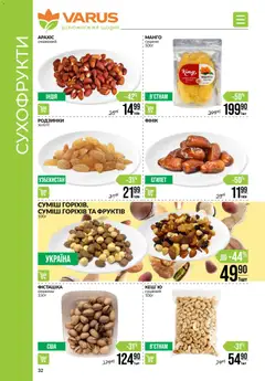 VARUS акції дійснийкції з 30.10.2025 | Сторінка: 32