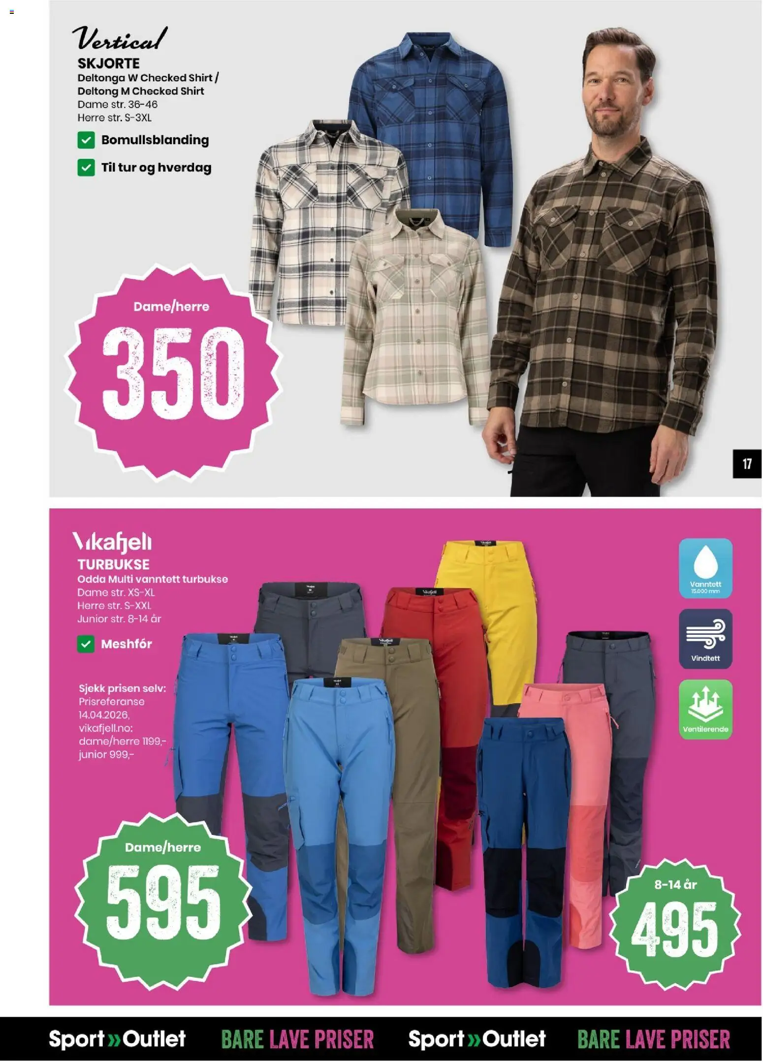 {H1} | Side: 17 | Produkter: Skjorte