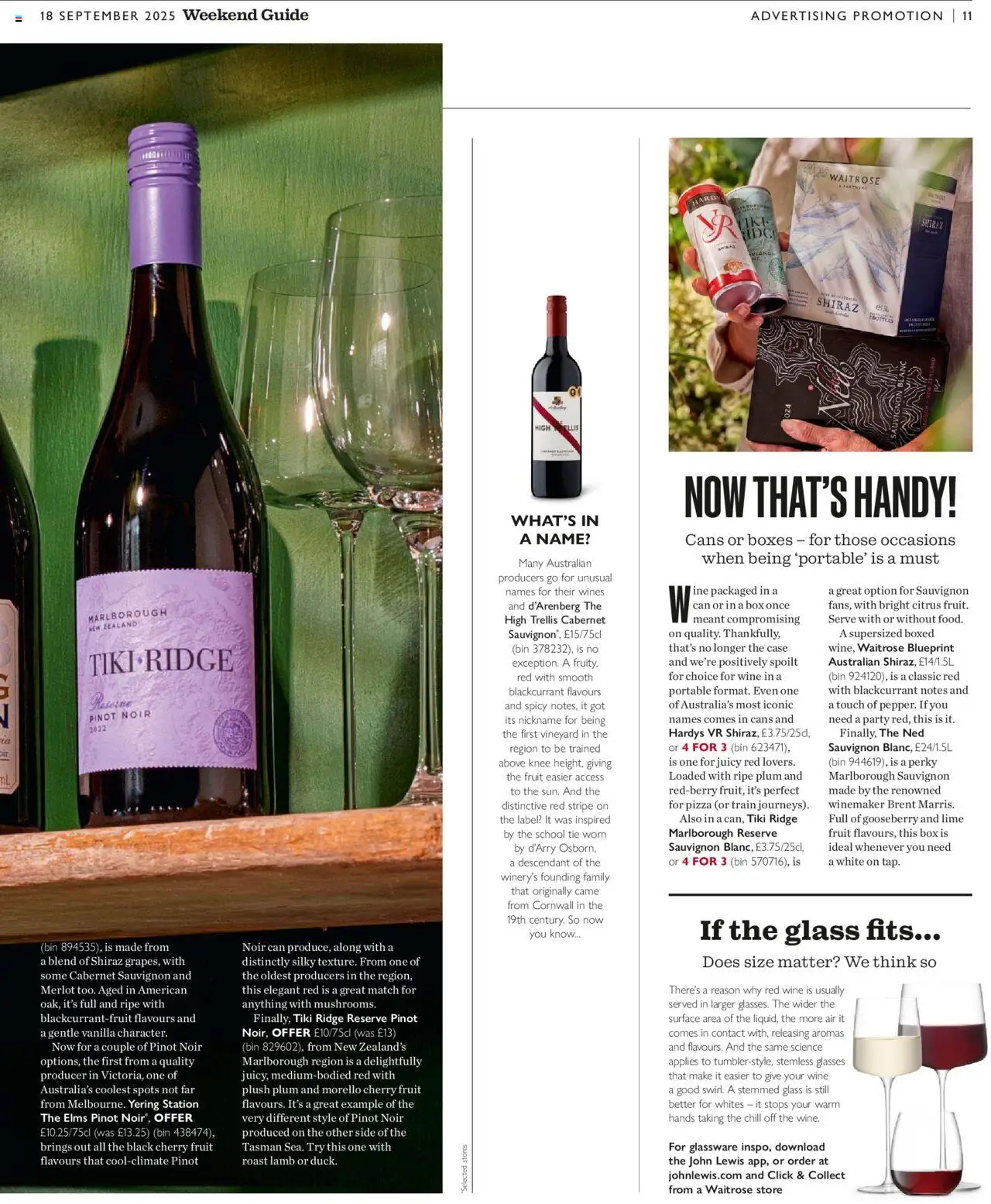  | Page: 59 | Products: Ridge, Wine, Glasses, Vanilla
