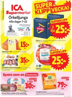 ICA Supermarket - Örkelljunga - Förhandsvisning av reklamblad från butik ICA Supermarket aktuell från 09.02.2026