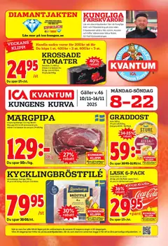 ICA Kvantum - Kungens Kurva - Förhandsvisning av reklamblad från butik ICA Kvantum aktuell från 10.11.2025