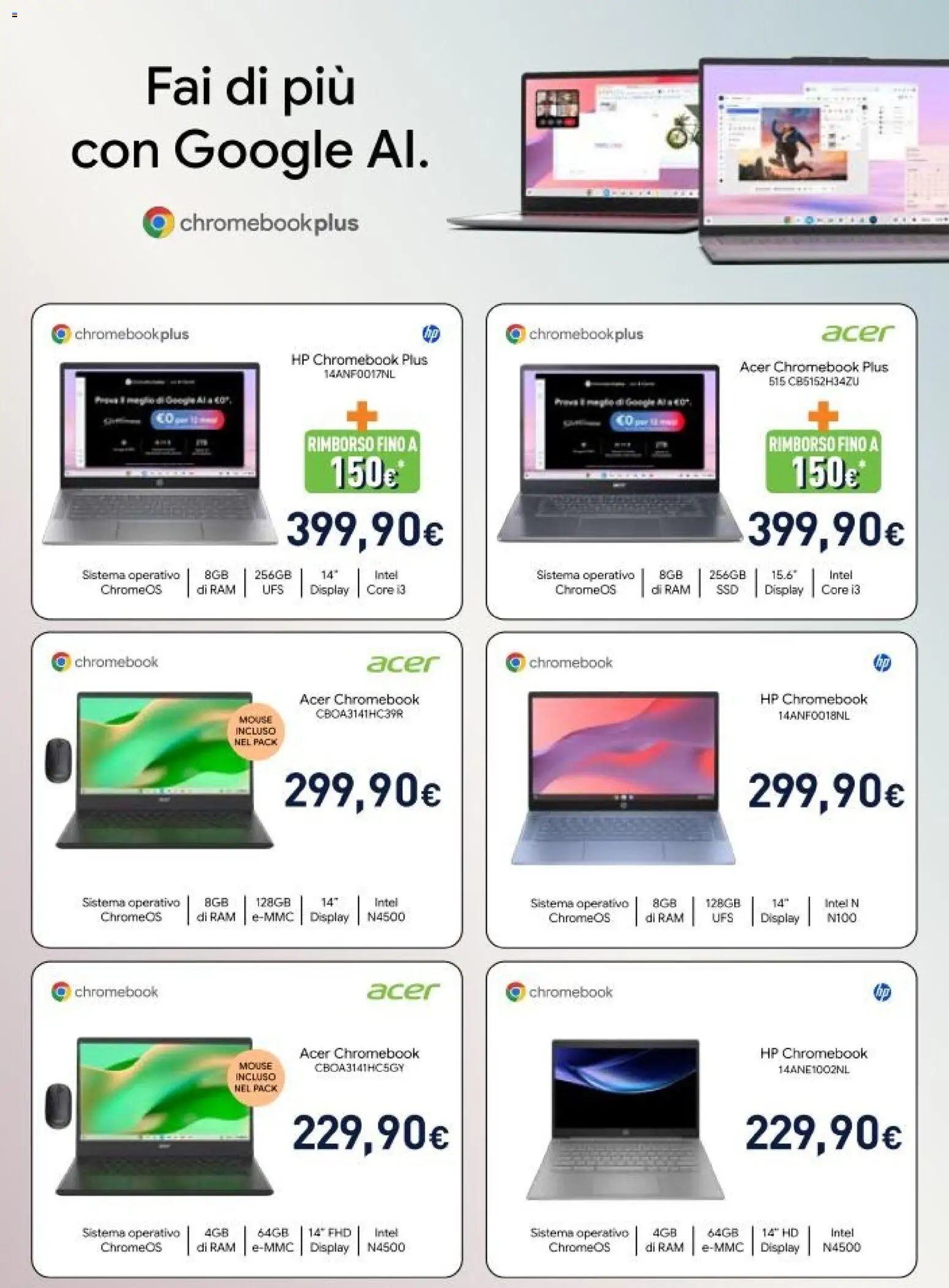 Volantino Unieuro del 20.03.2026 | Pagina: 6 | Prodotti: Mouse