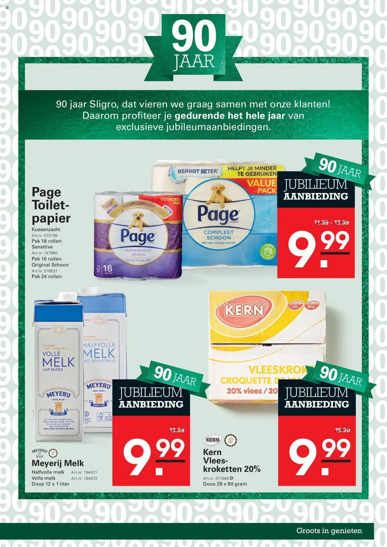  | Pagina: 41 | Producten: Kisperec, Halfvolle Melk, Volle melk, Papier