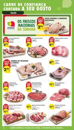 Pré-visualização COSTELETA DE VITELA E VITELÃO válido de 10.03.2026 | Página: 8 | Produtos: Vitela, Frango, Carne, Pá