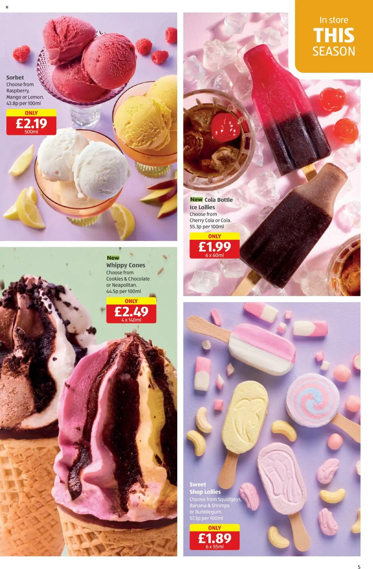  | Page: 5 | Products: Chocolate, Cookies, Mango