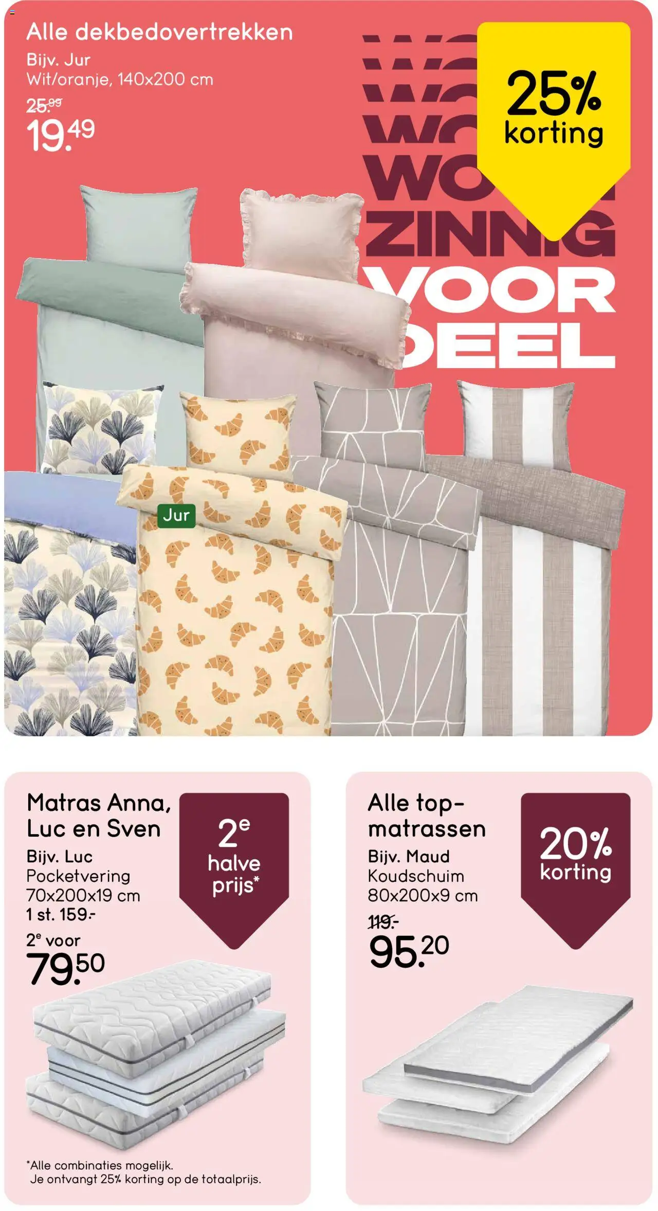 {H1} | Pagina: 18 | Producten: Matras